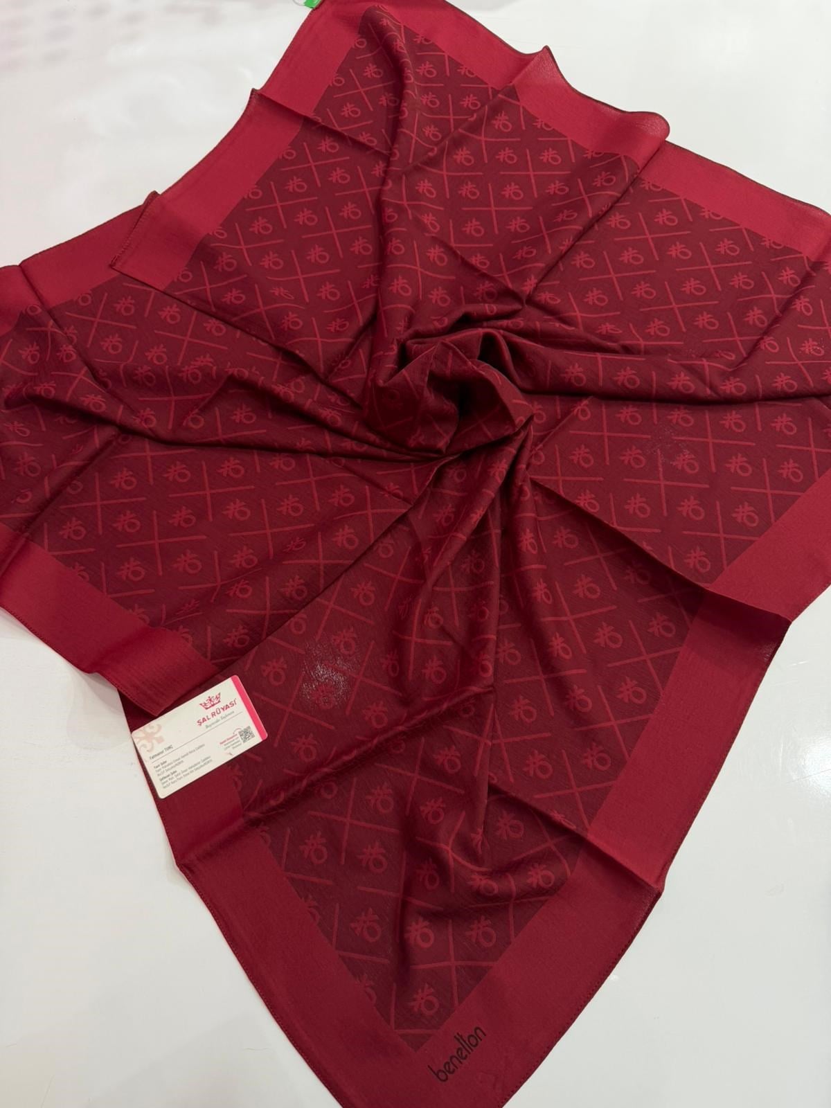 Benetton Monogram Elegante A.Bordo Rengi