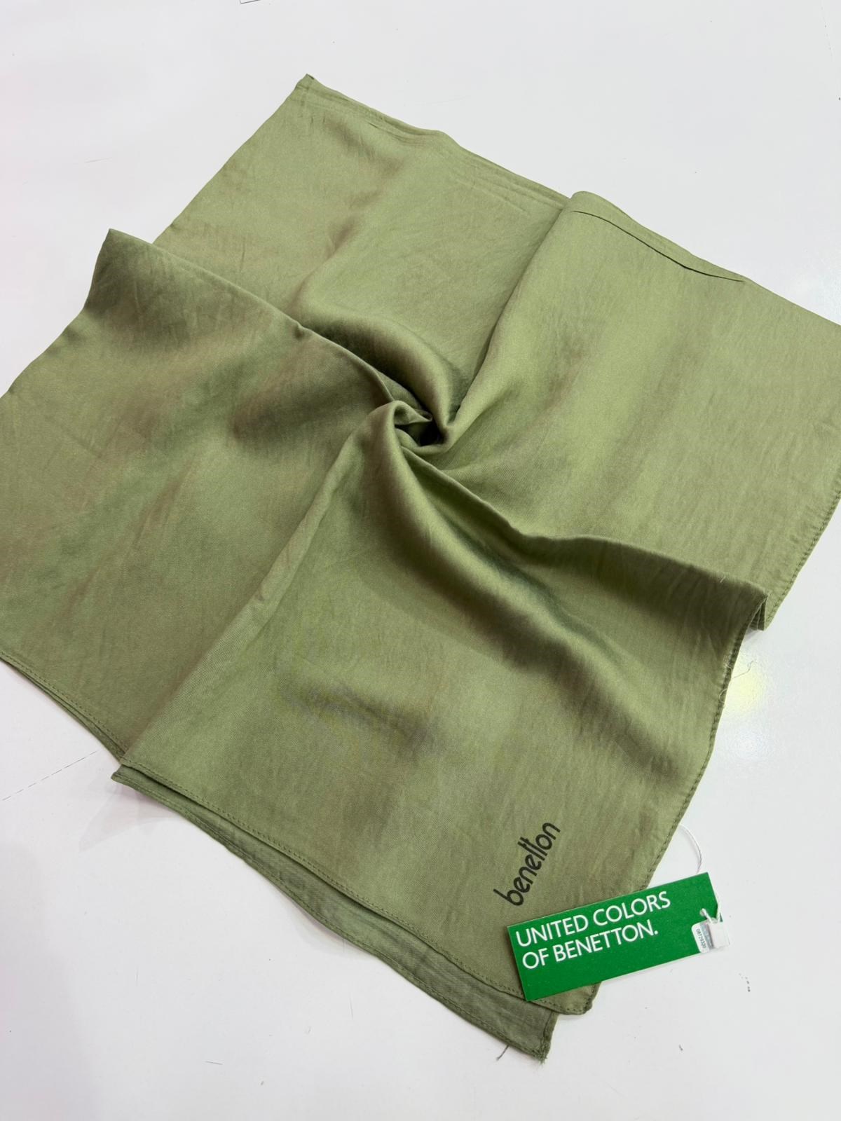 Benetton Viscon Eşarp Çağla Yeşili Rengi