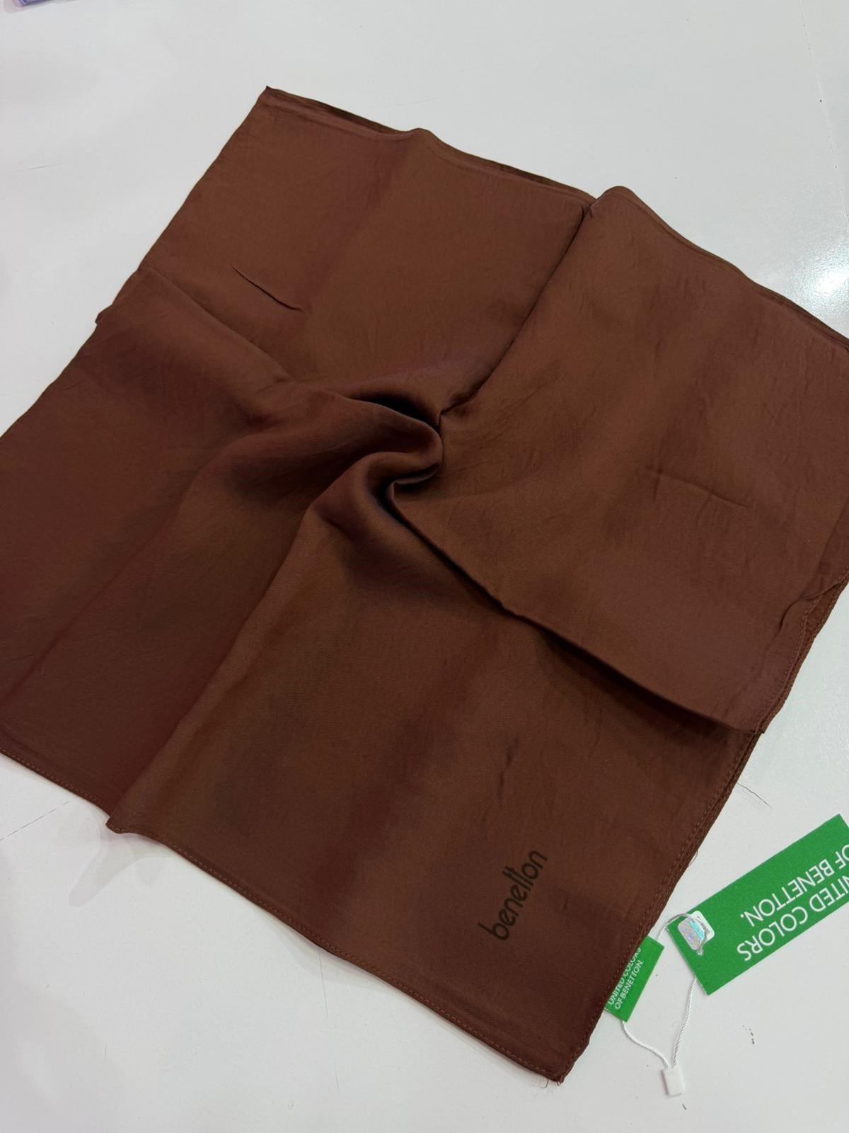 Benetton Viscon Eşarp Kakao Rengi