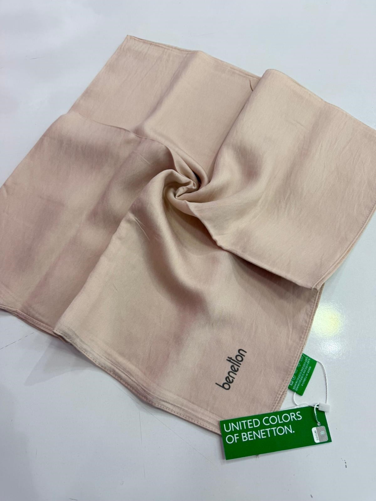 Benetton Viscon Eşarp Pudra Rengi