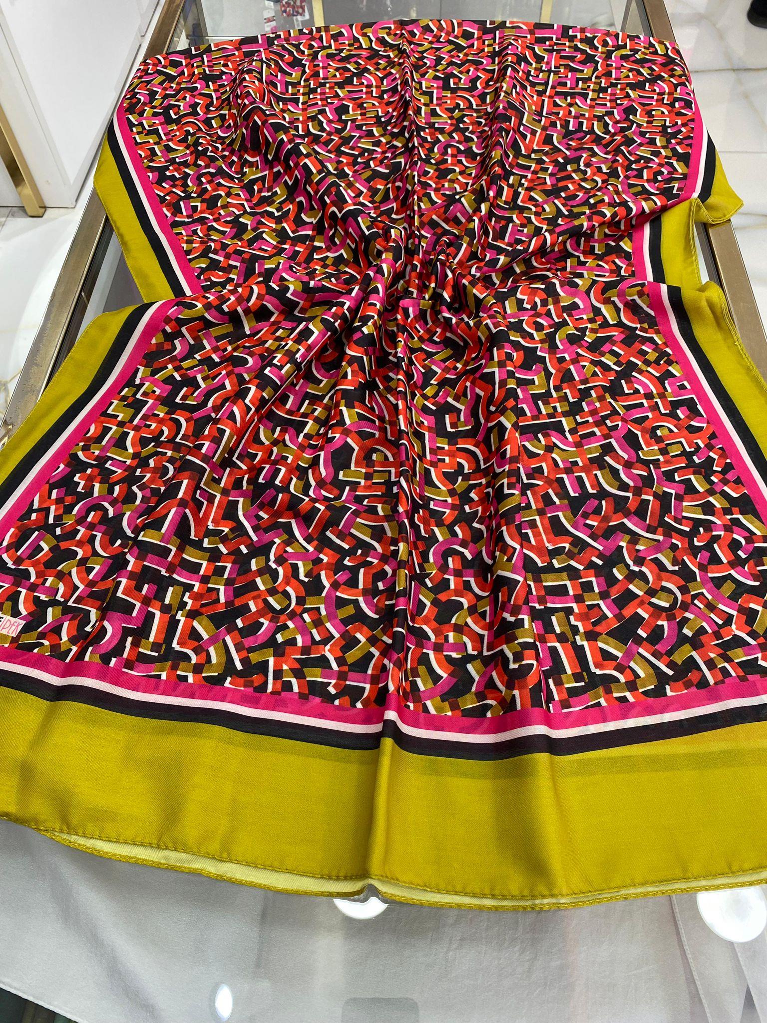 Desenli Butik Şal (Model-4)