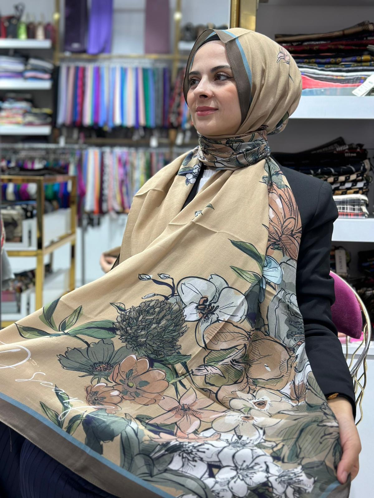 Ed Scarf Pamuk Modal Şal 03