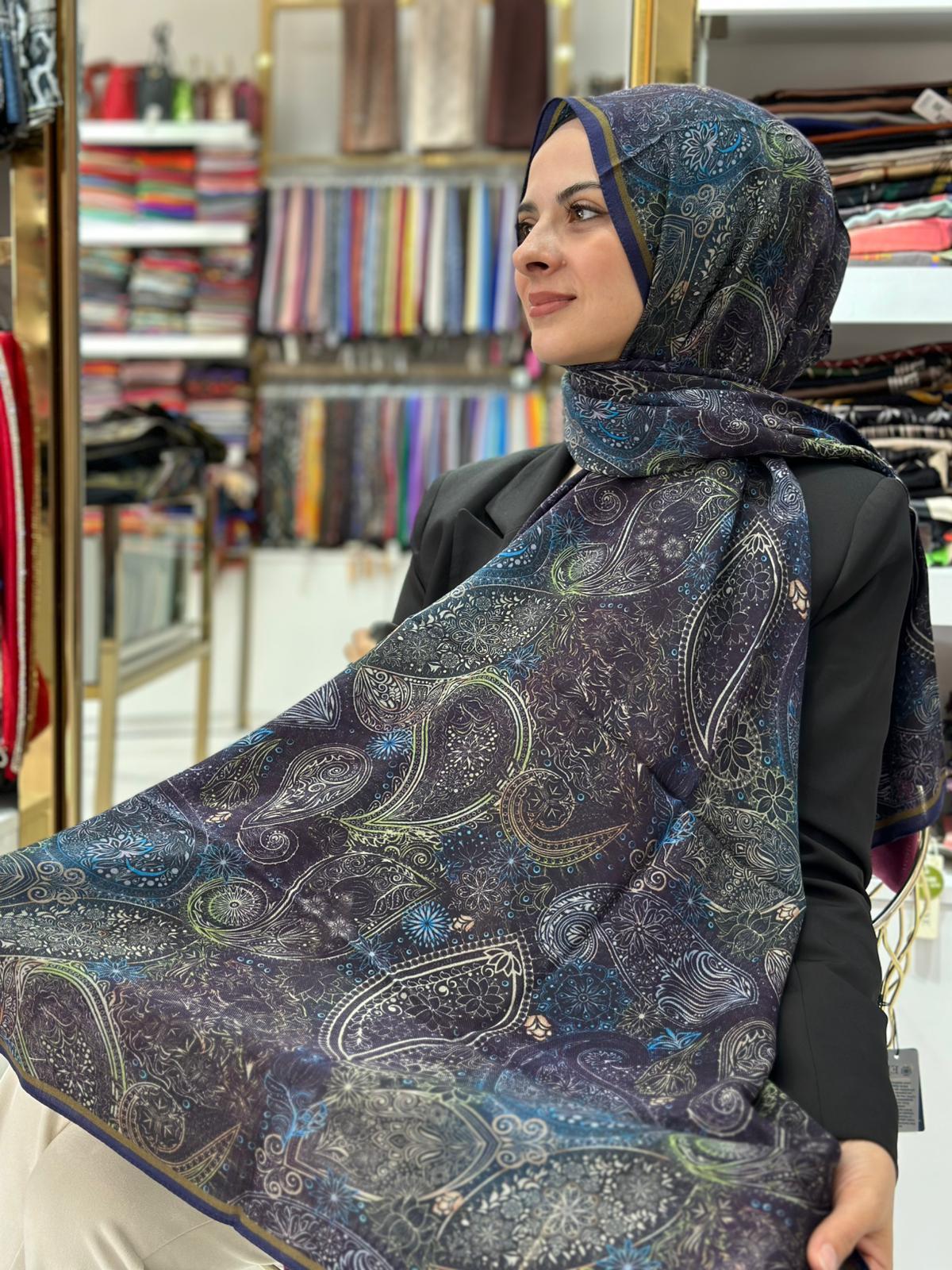 Ed Scarf Yün İpek Şal 01