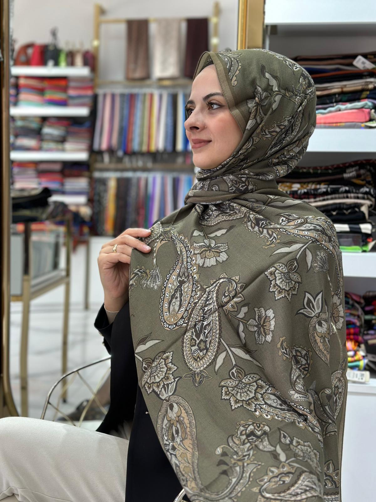 Ed Scarf Yün İpek Şal 01