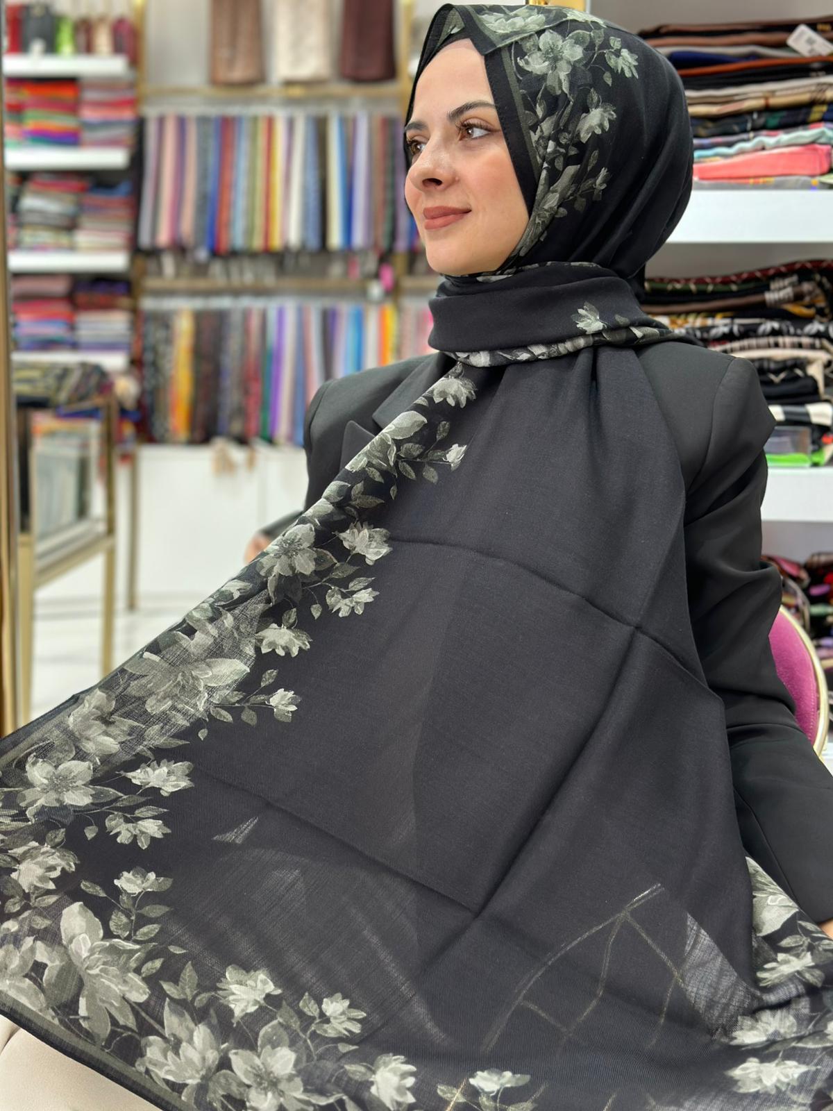 ed Scarf Yün İpek Şal 03
