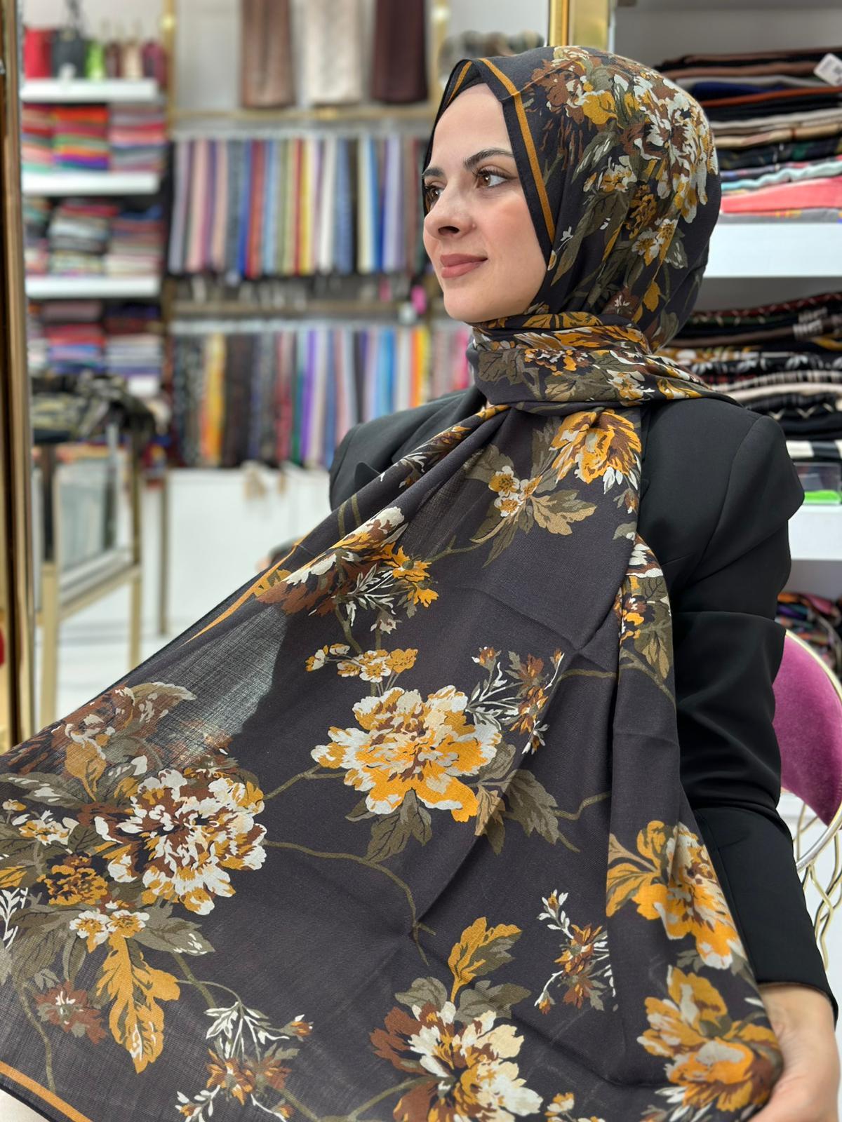 ed Scarf Yün İpek Şal 03