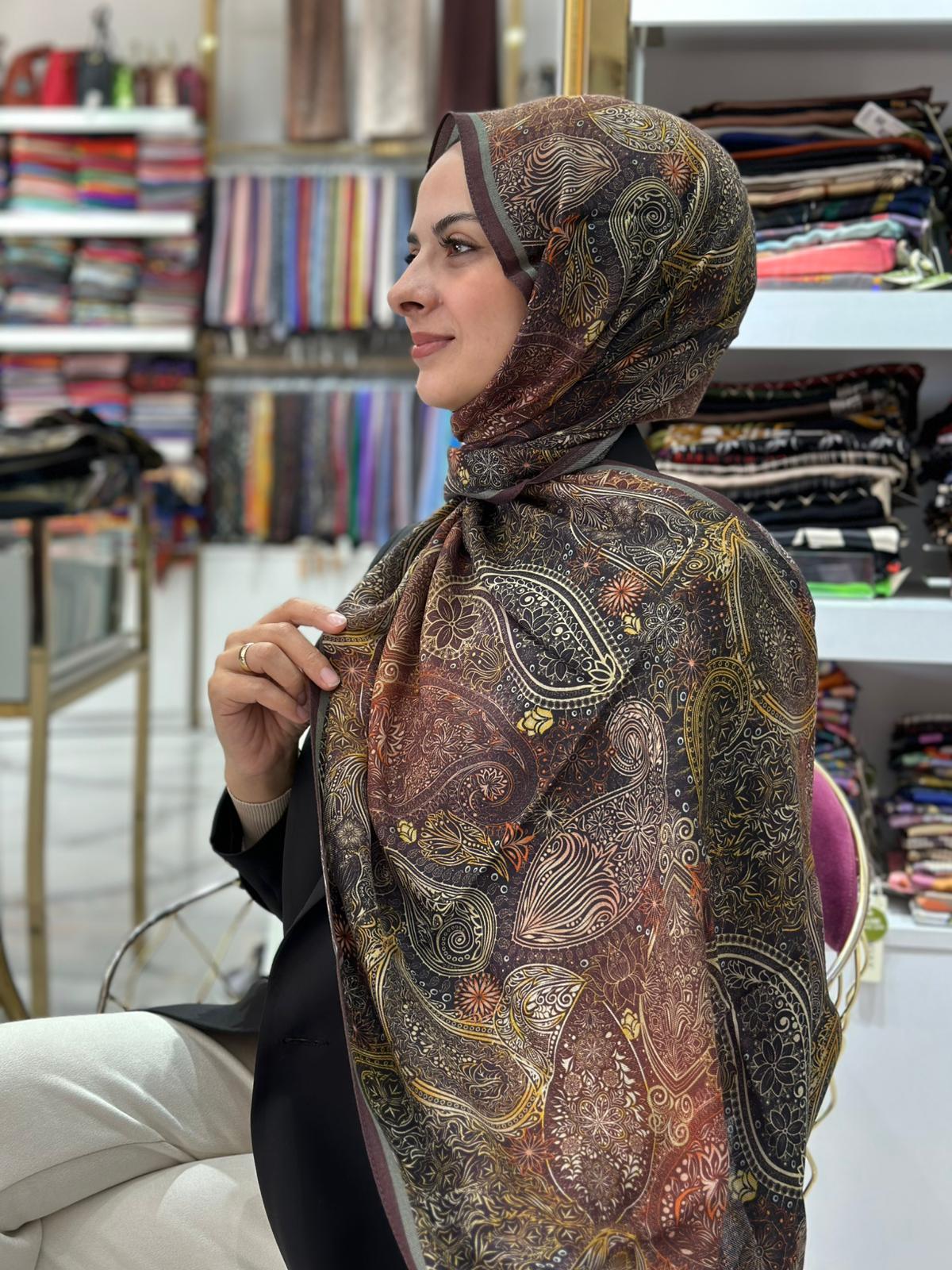 Ed Scarf Yün İpek Şal 03