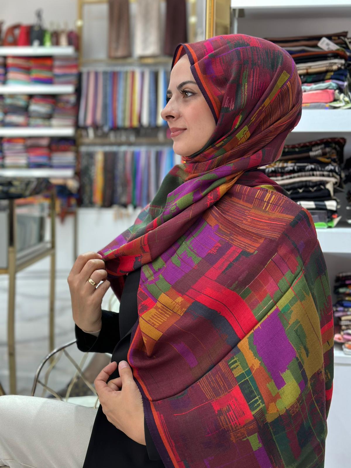 Ed Scarf Yün İpek Şal 05