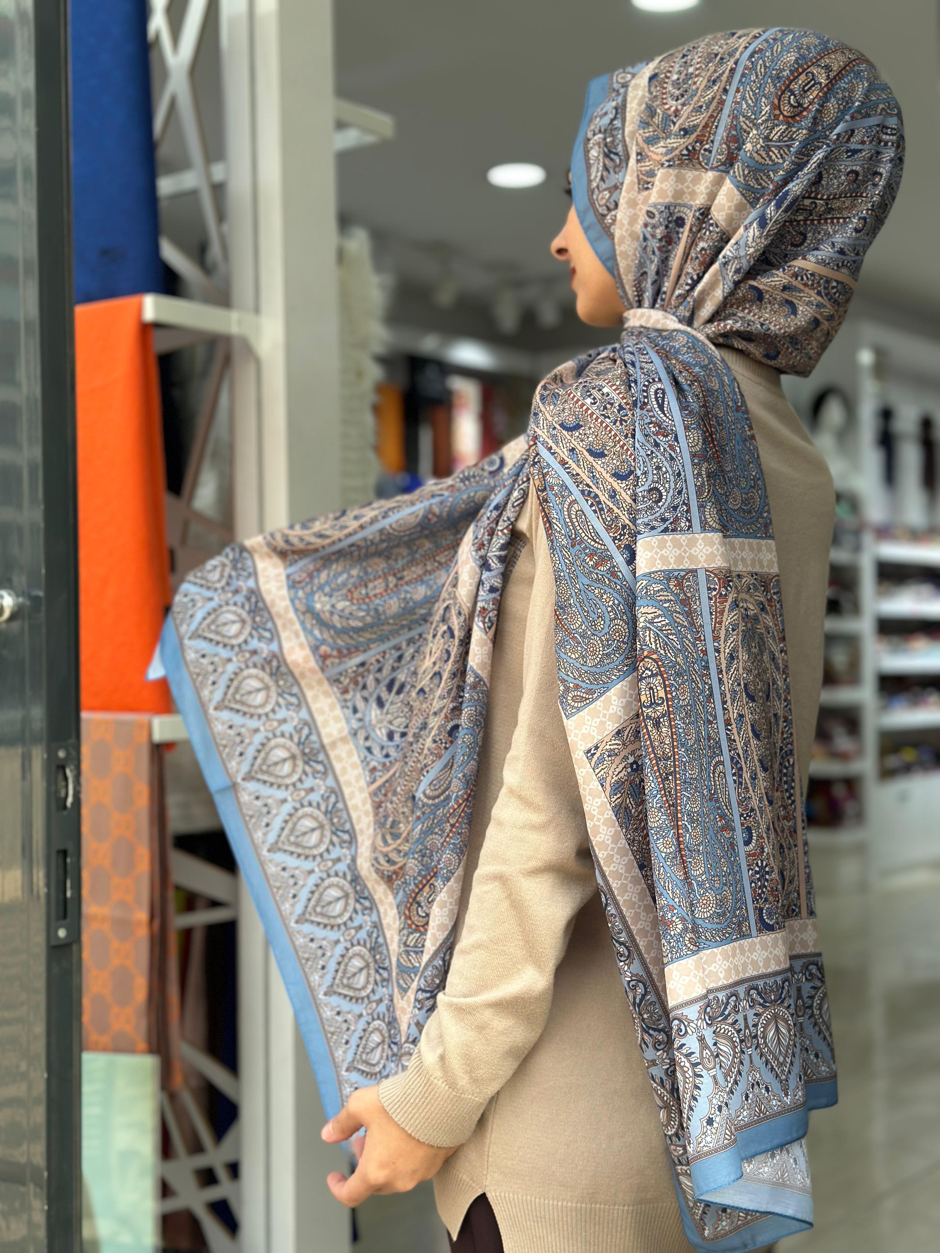 Etnik Desenli Şal Pamuklu - 04
