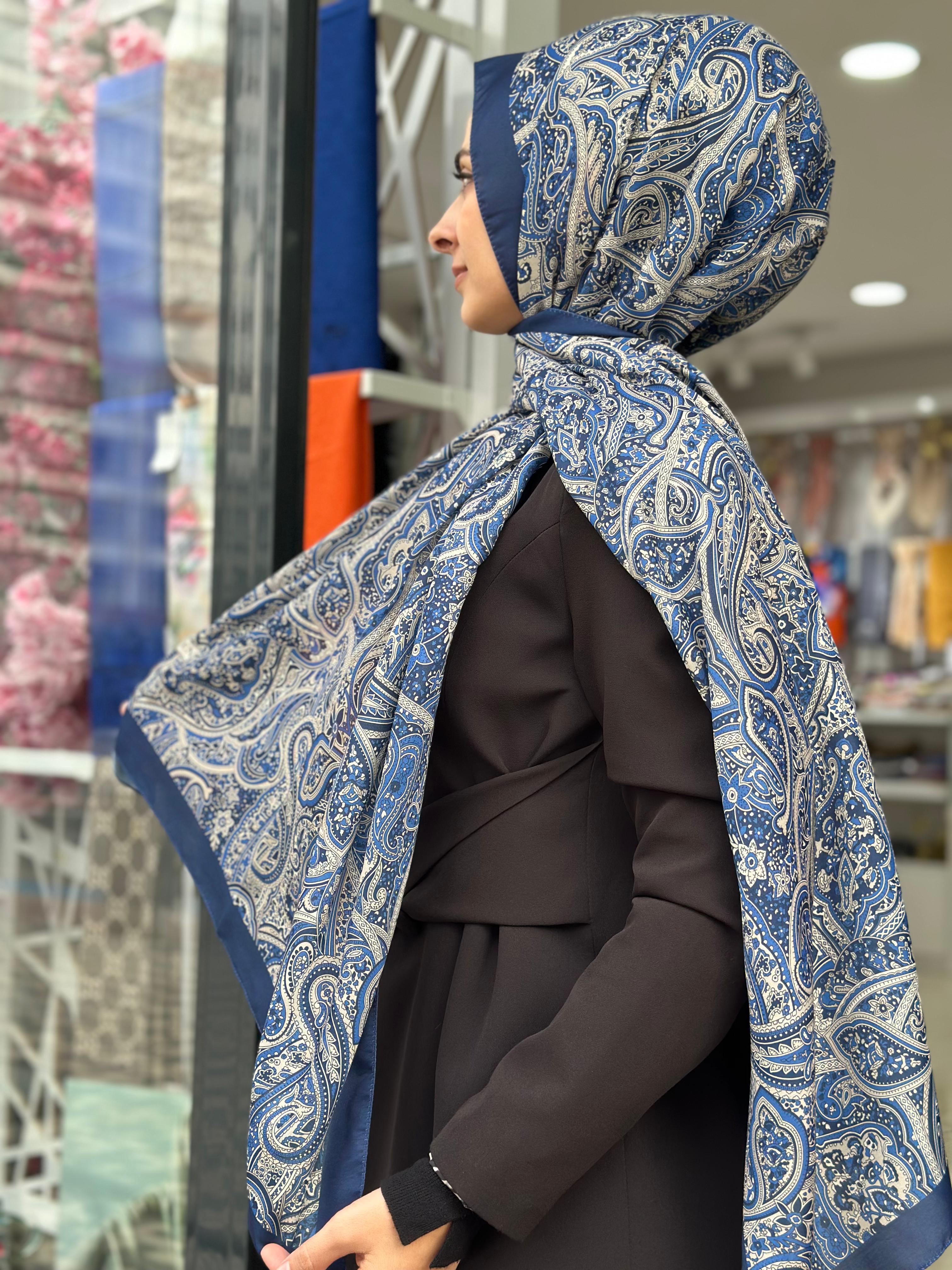 Keten Etro Desenli Şal Pamuklu 05