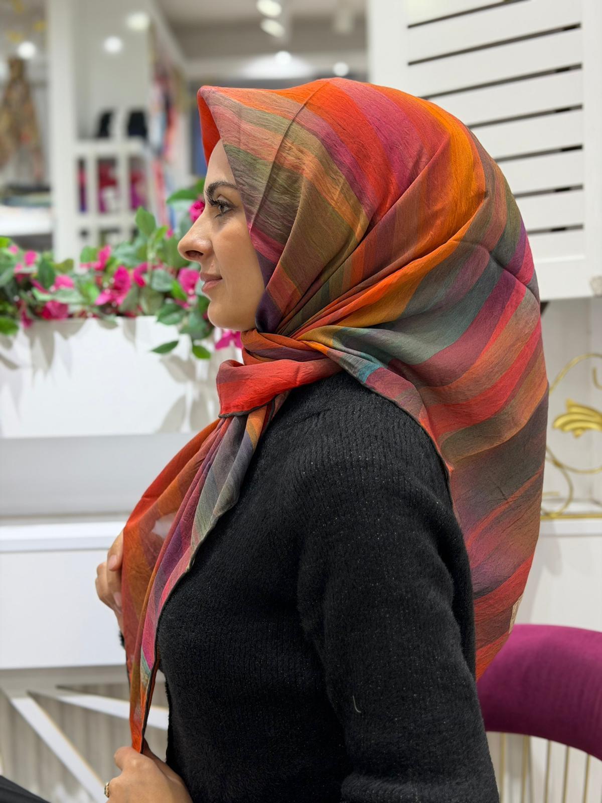 La Boutique Desenli Organik Eşarp 261901