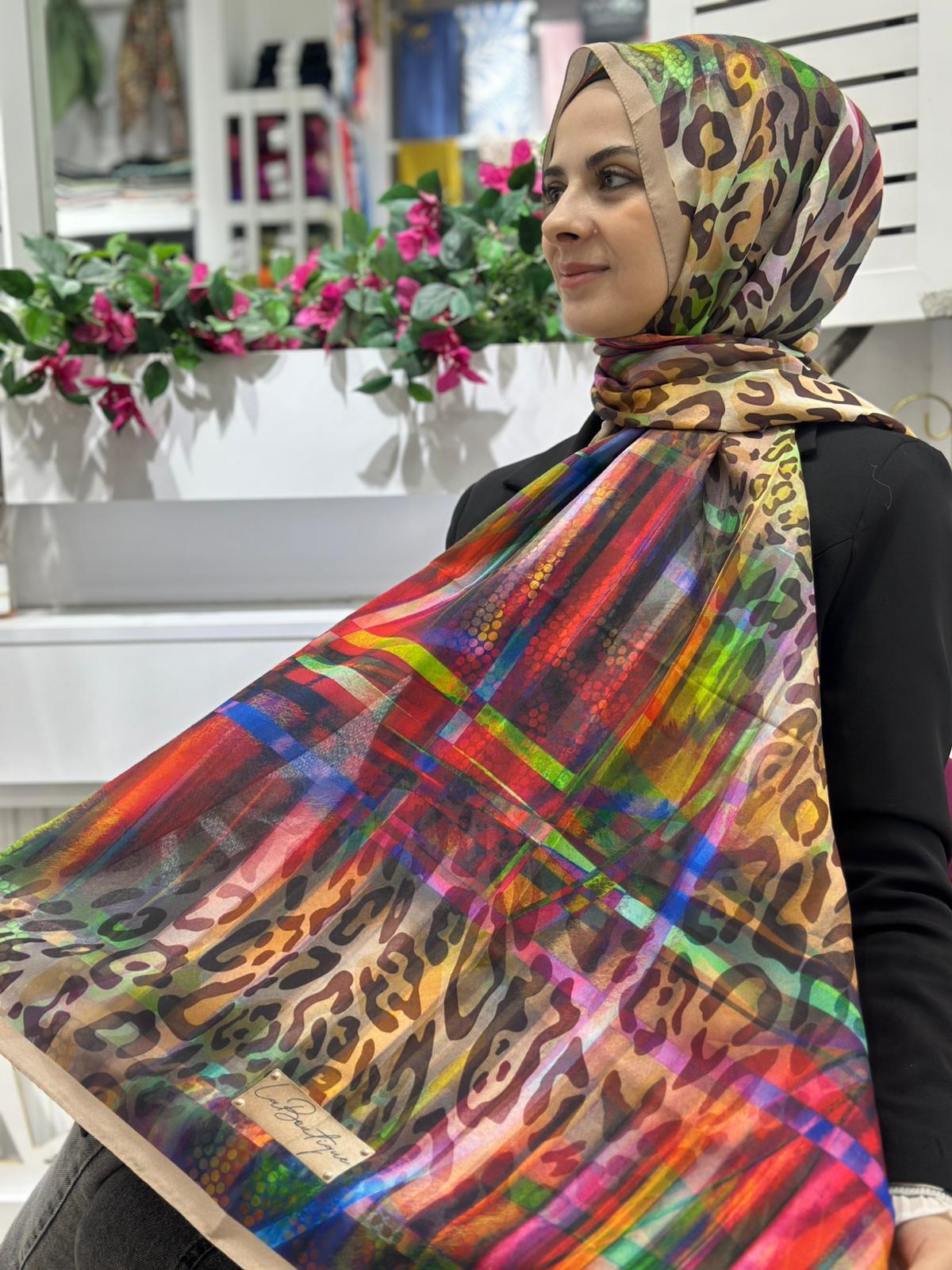 La Boutique Desenli Özel Seri Şal 203001 