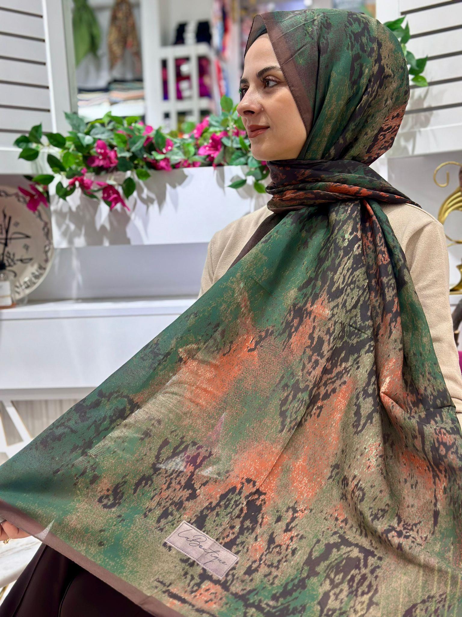 La Boutique Desenli Özel Seri Şal 210804