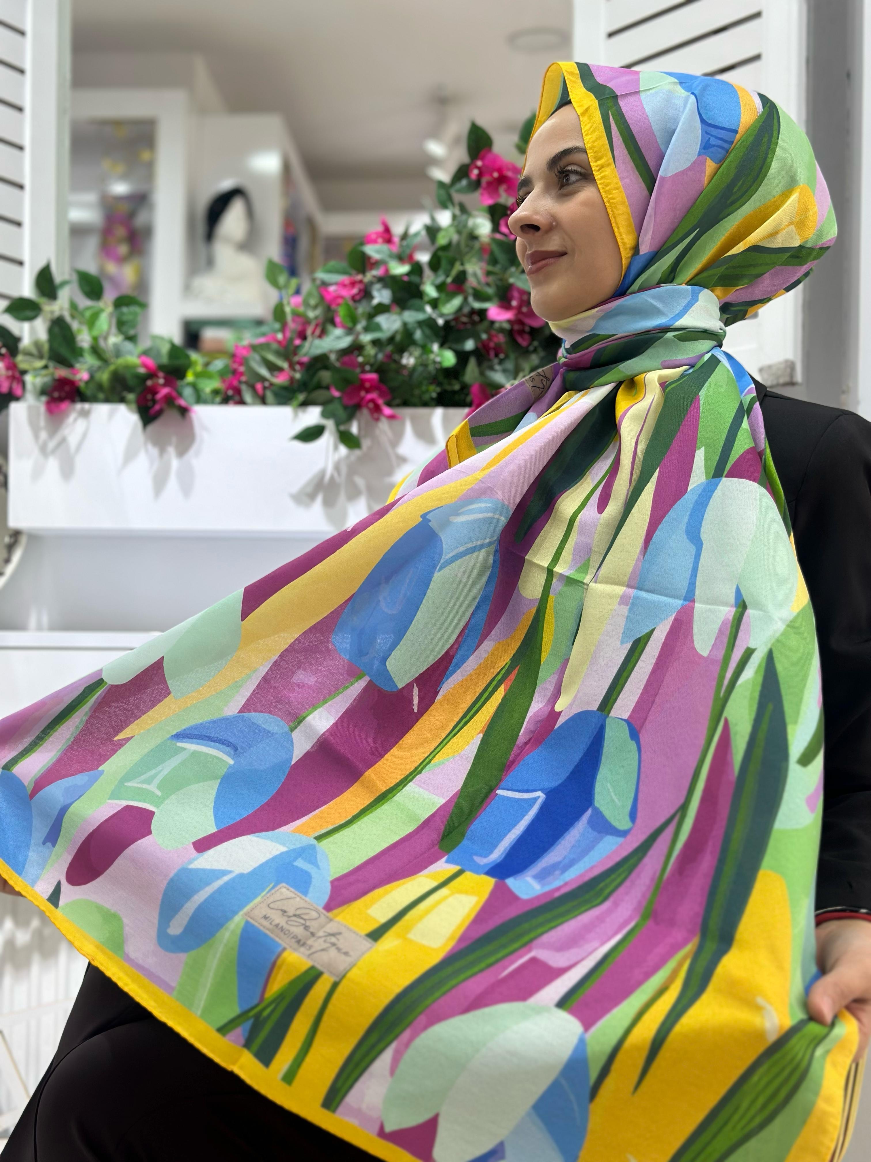 La Boutique Desenli Özel Seri Şal 231704
