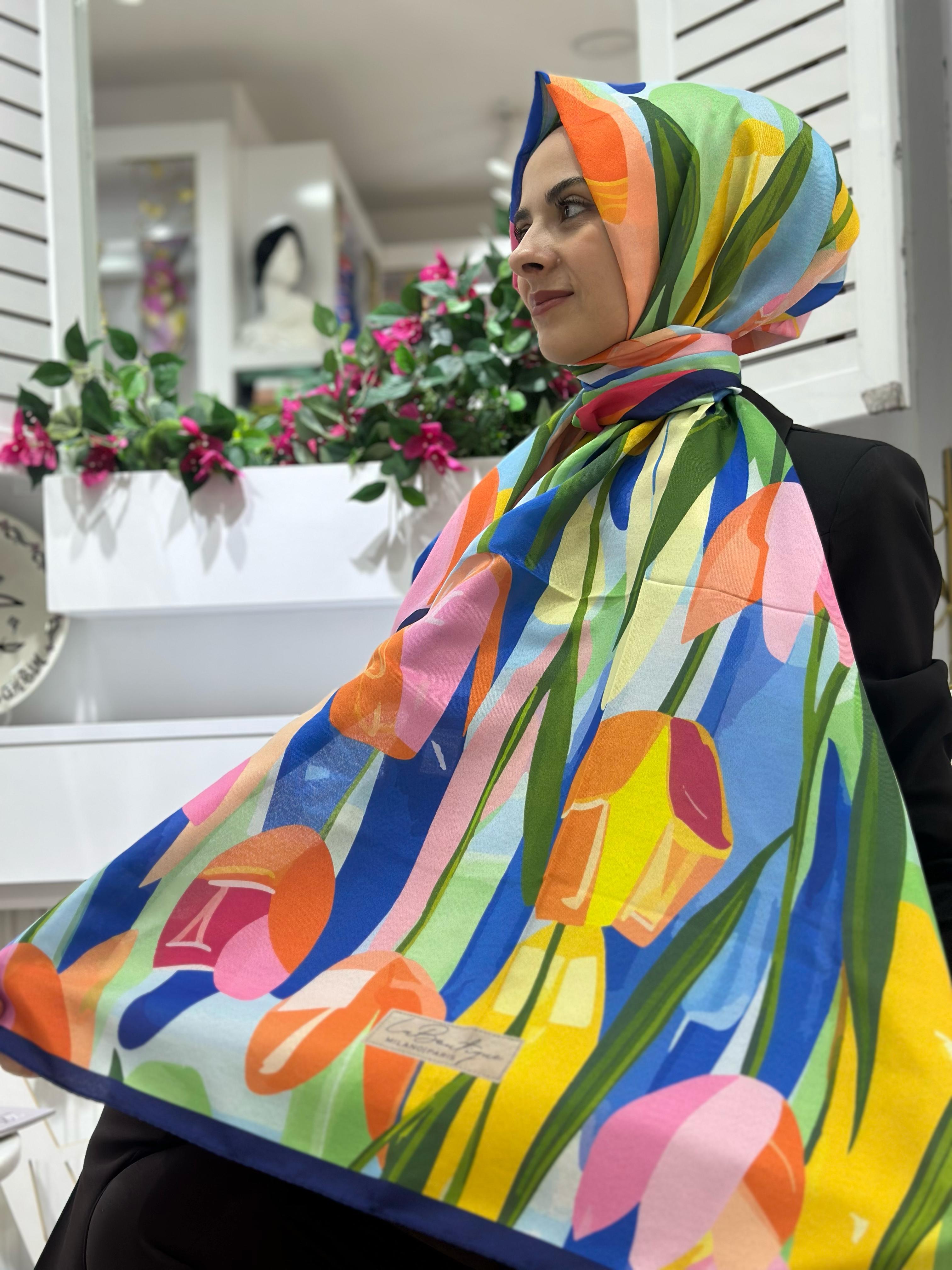 La Boutique Desenli Özel Seri Şal 231701
