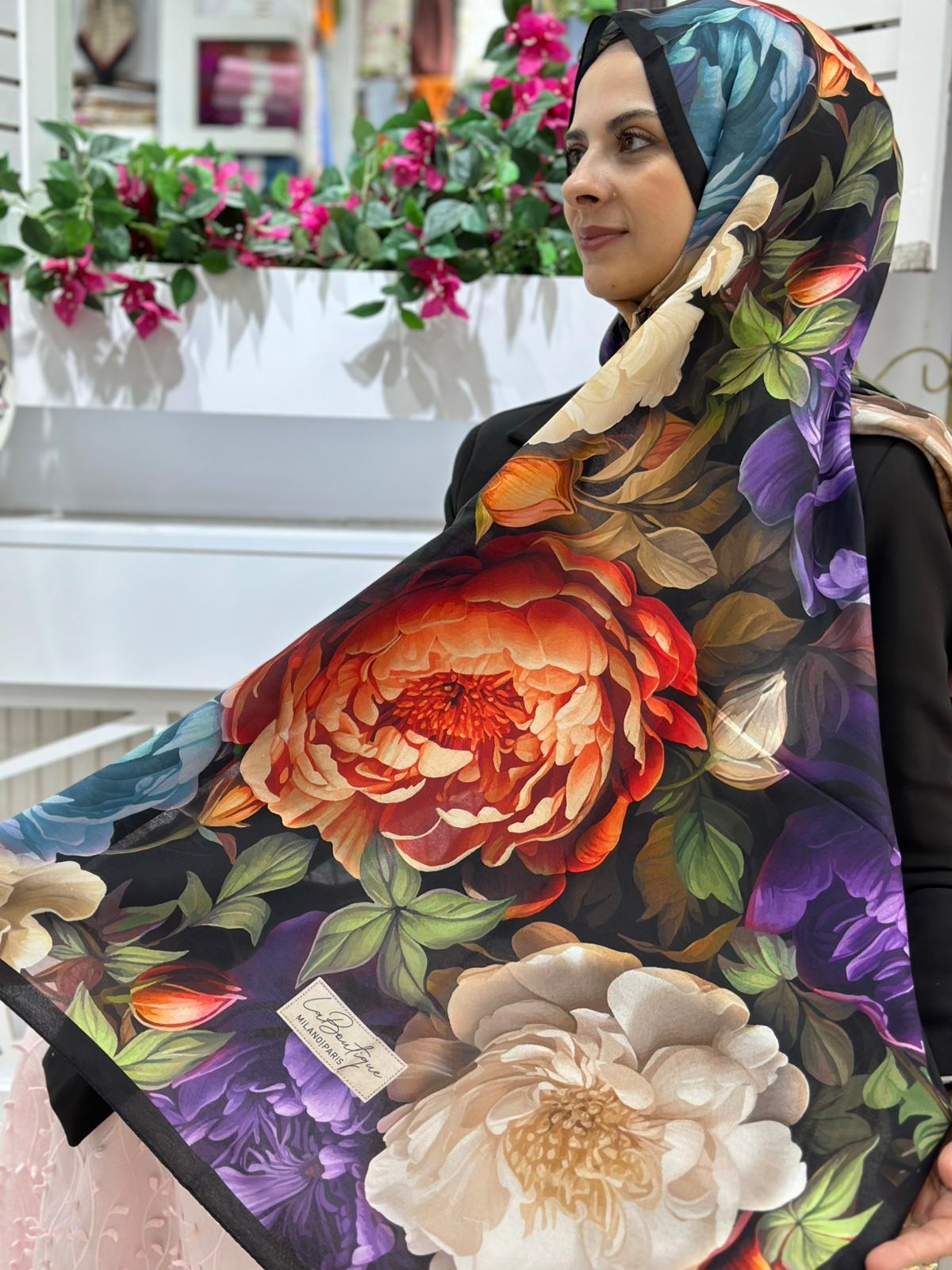 La Boutique Desenli Özel Seri Şal ÖSS255503