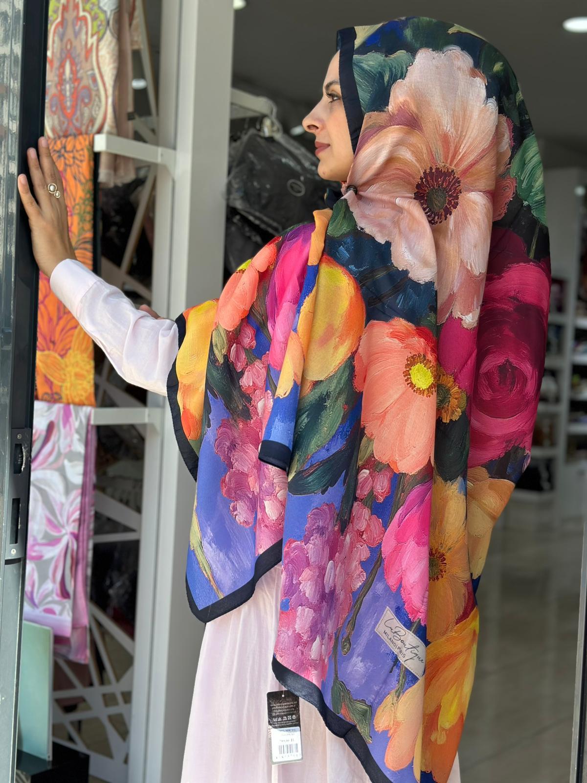 La Boutique Desenli Özel Seri Şal ÖSS255703