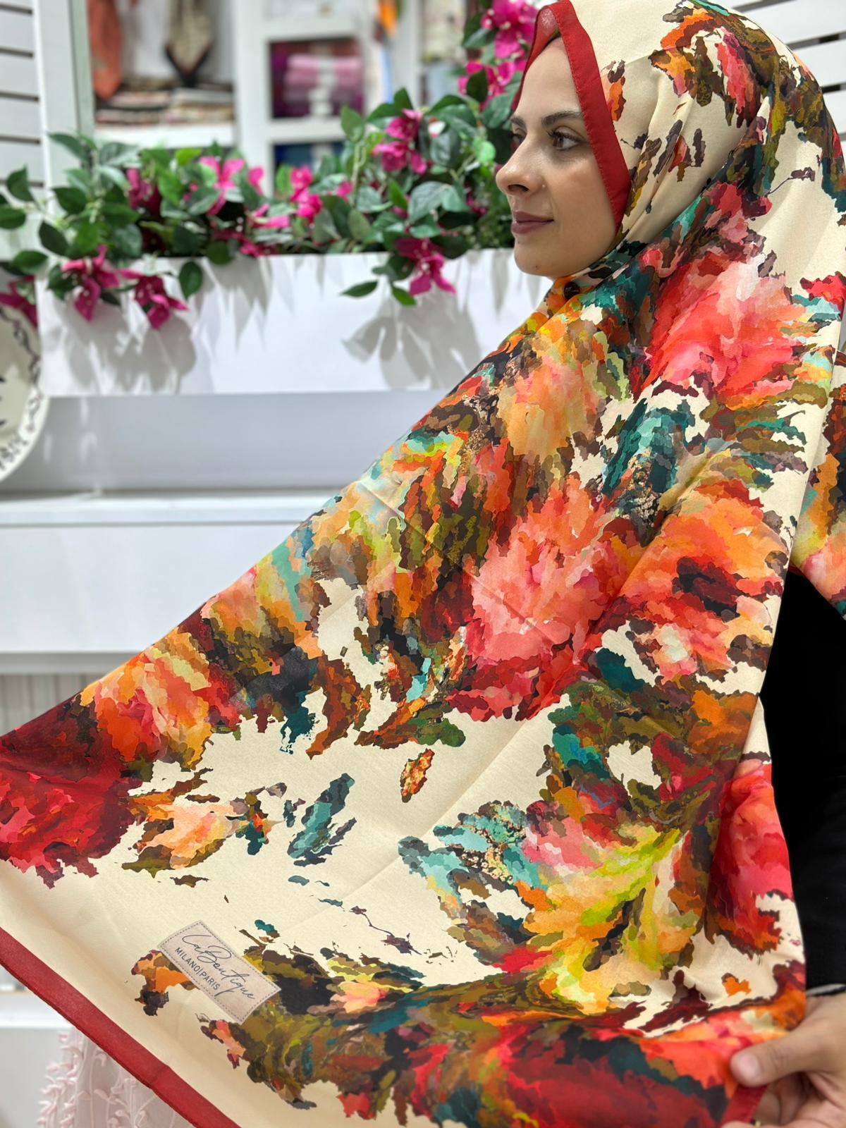 La Boutique Desenli Özel Seri Şal ÖSS256305