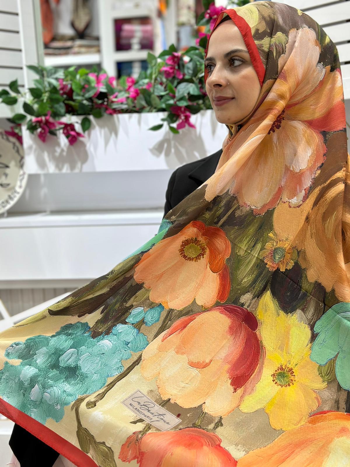 La Boutique Desenli Özel Seri Şal ÖSS255705