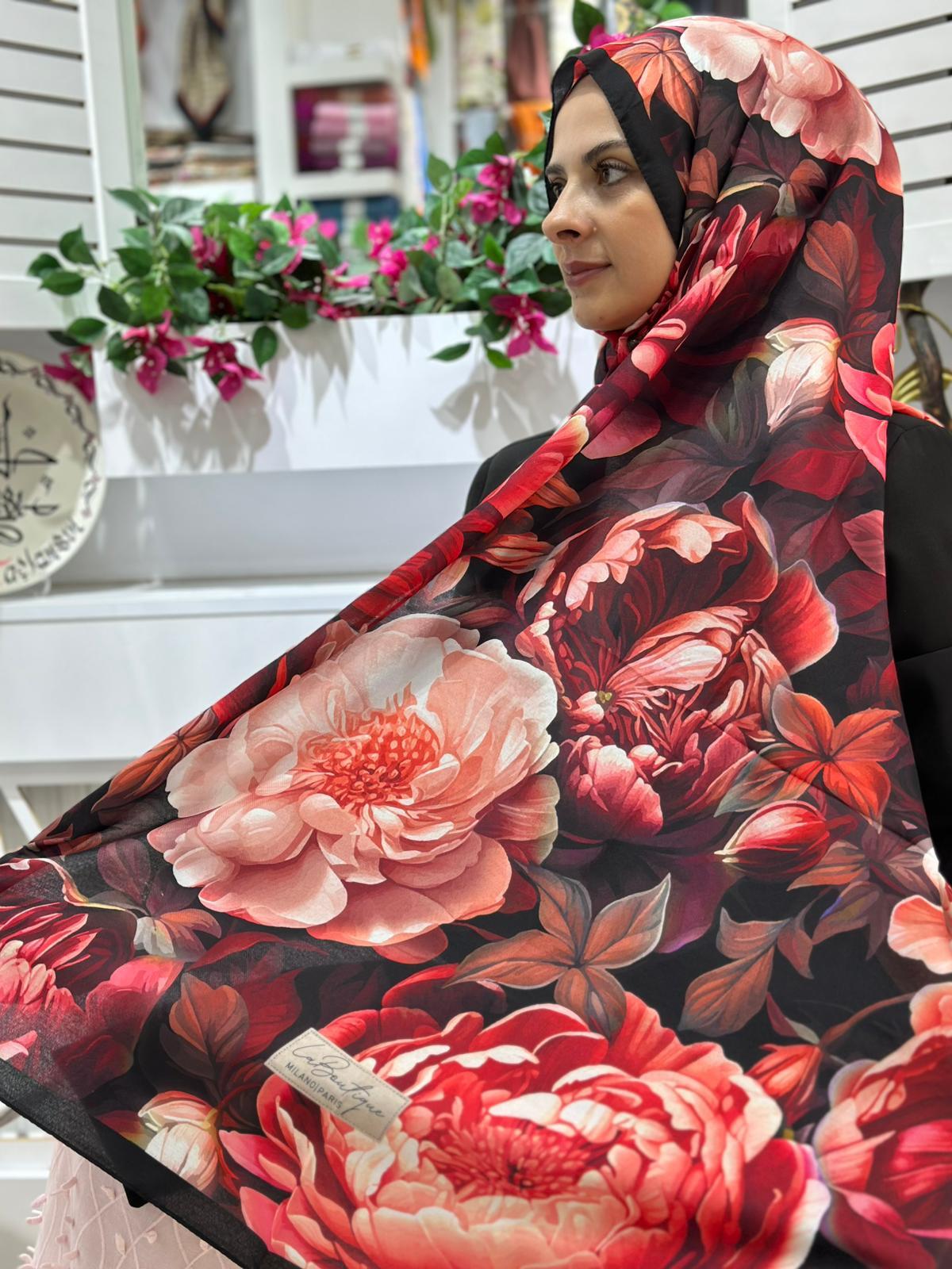La Boutique Desenli Özel Seri Şal ÖSS255507