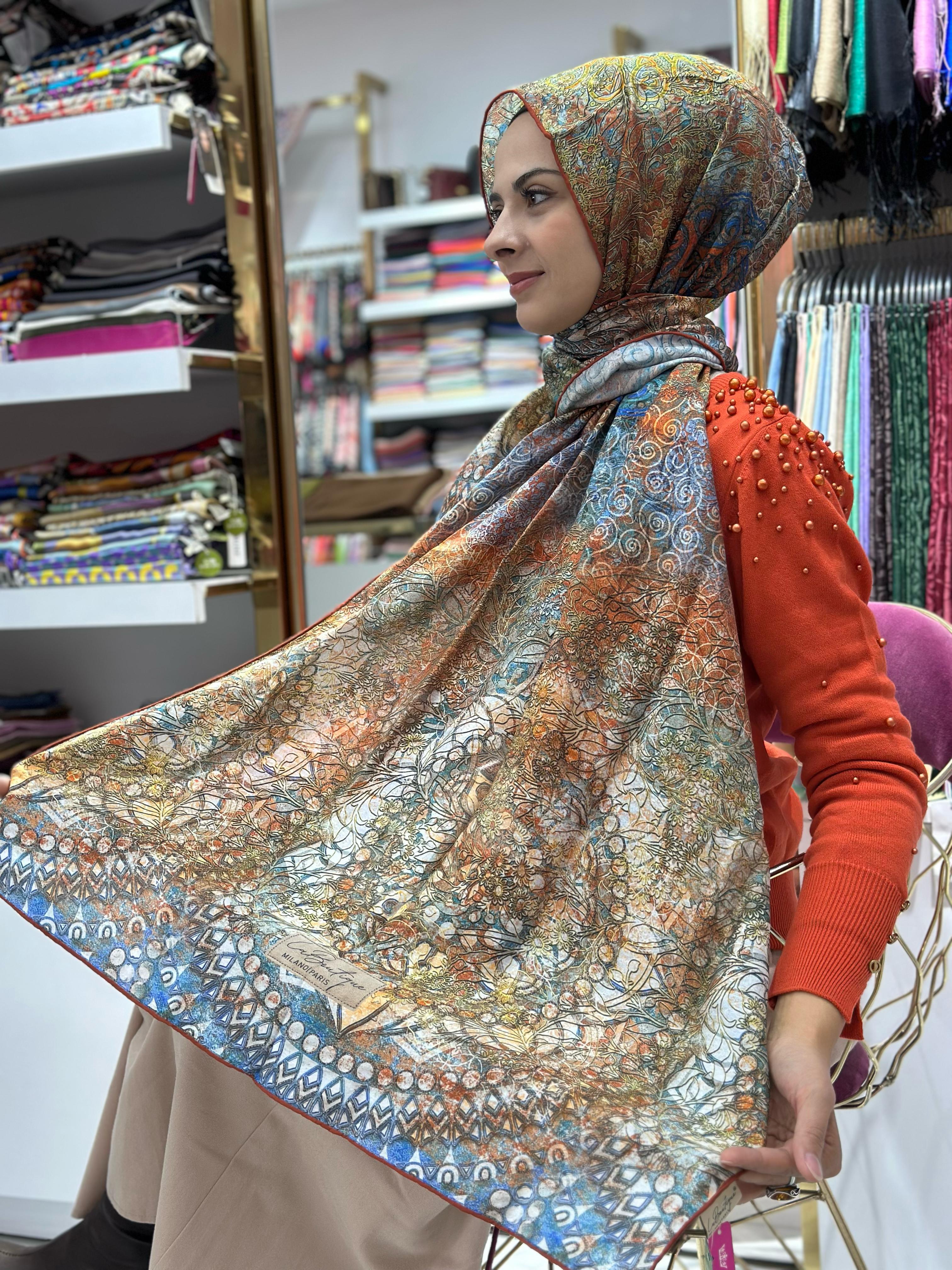 La Boutique Güz Organik Şal 2410-01