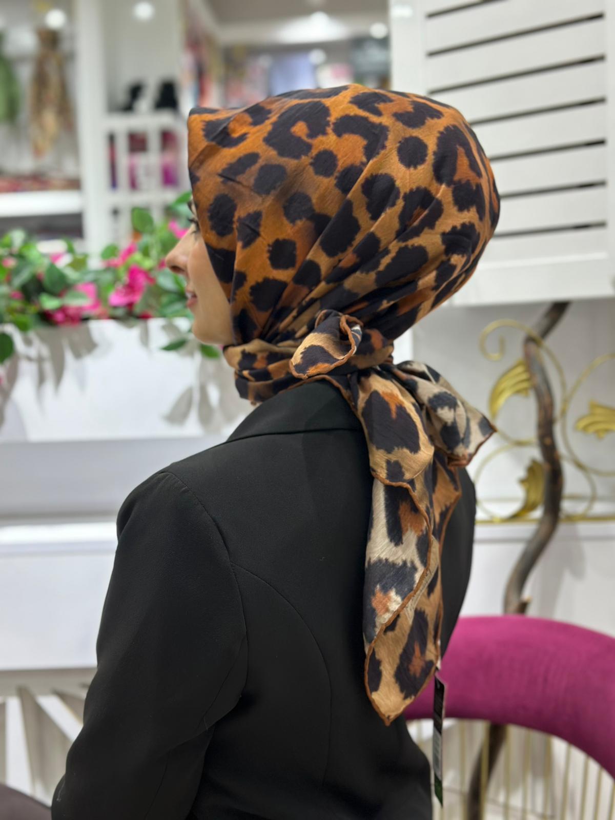 La Boutique Organik Desenli Eşarp 6402