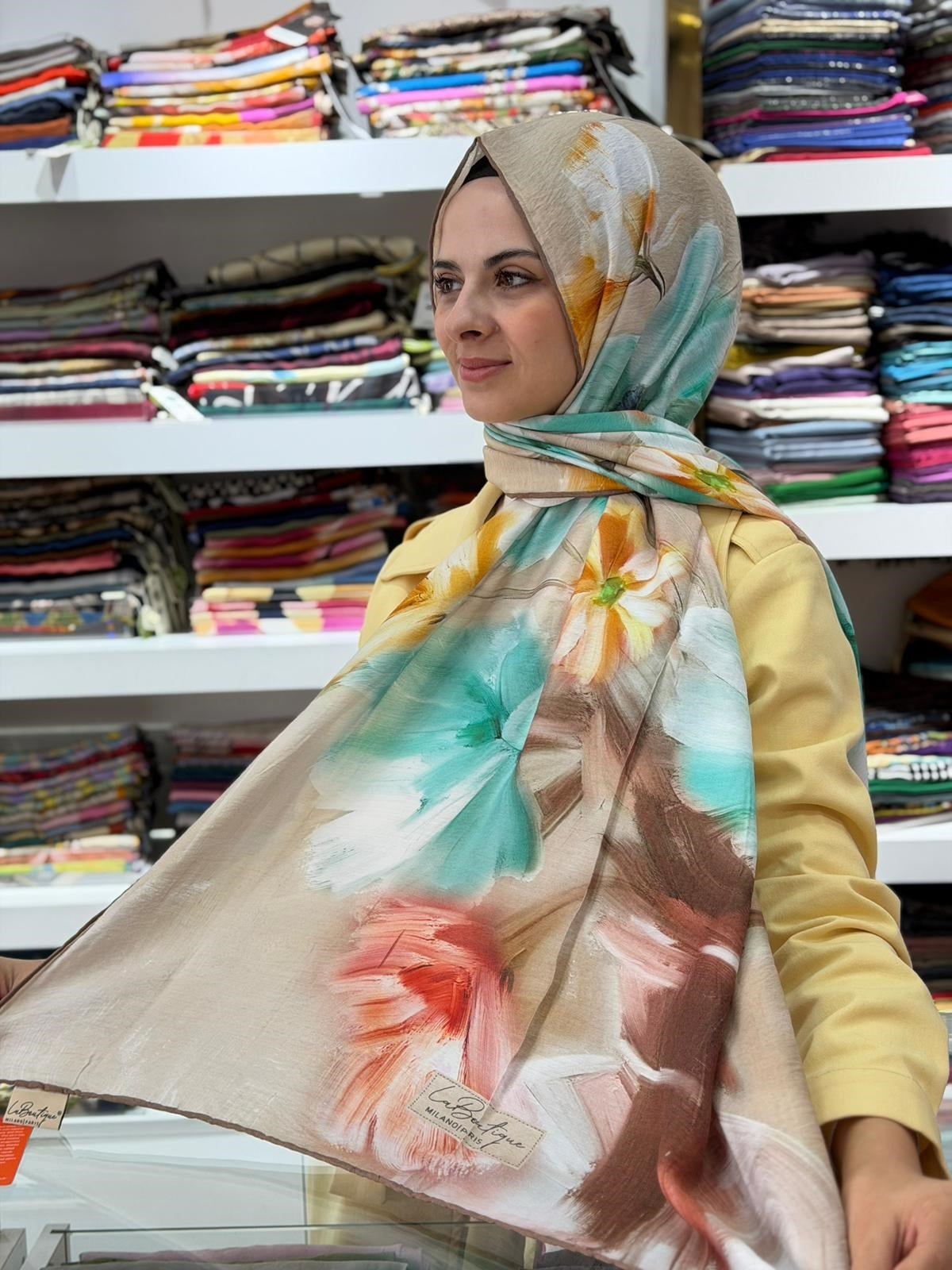 La Boutique Organik Yeni Sezon Şal 01