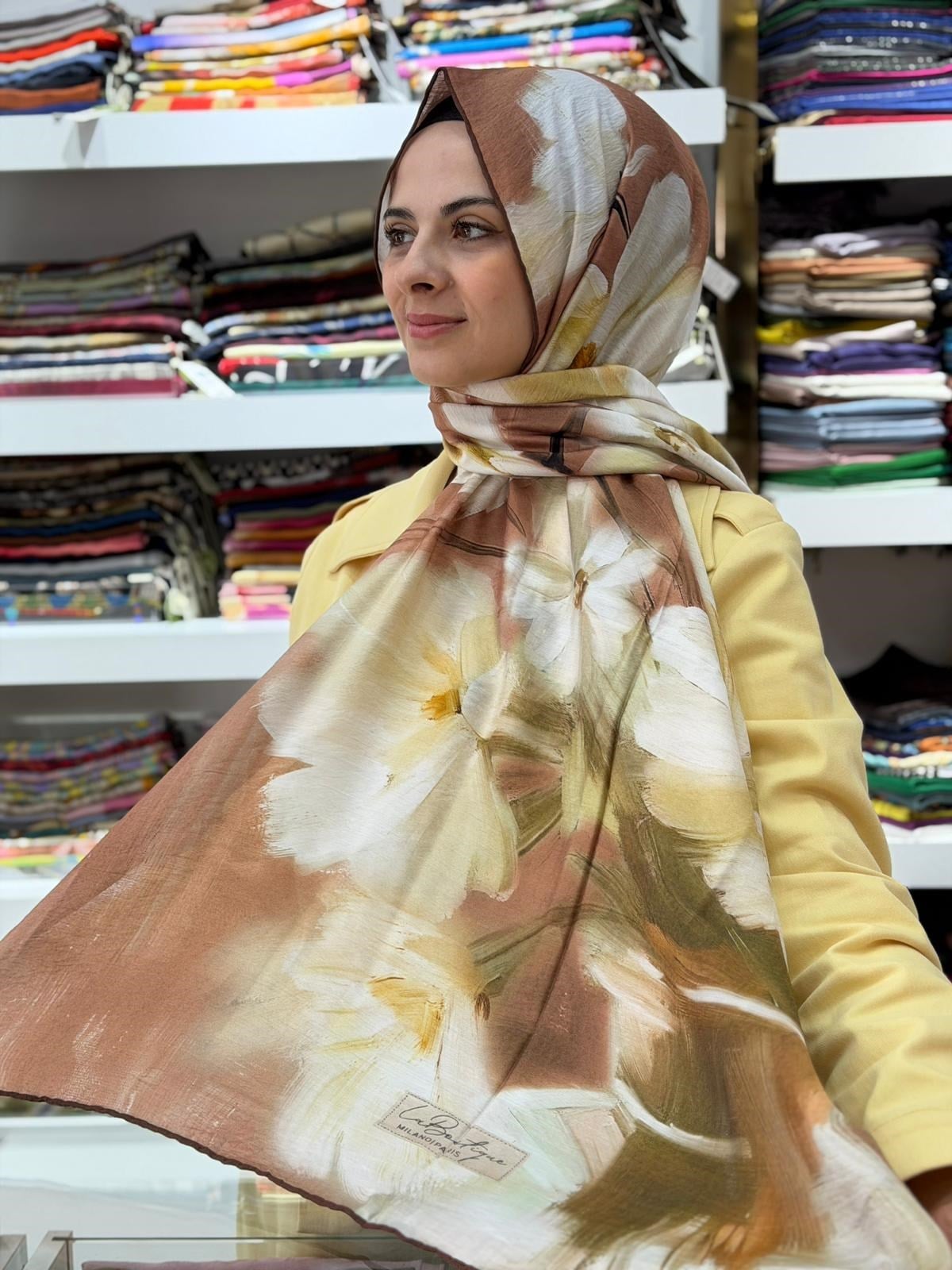 La Boutique Organik Yeni Sezon Şal 02