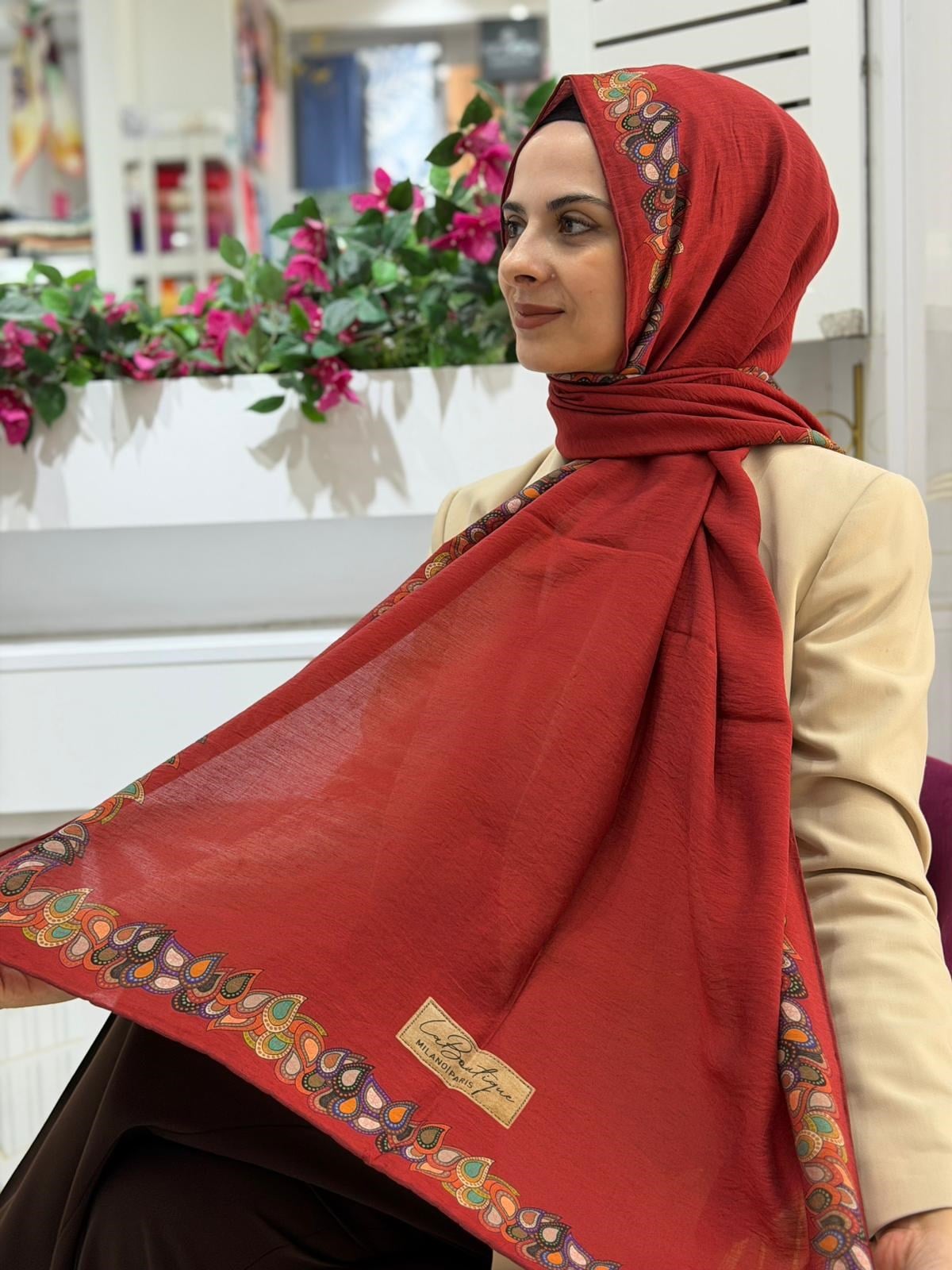 La Boutique Organik Yeni Sezon Şal 2409