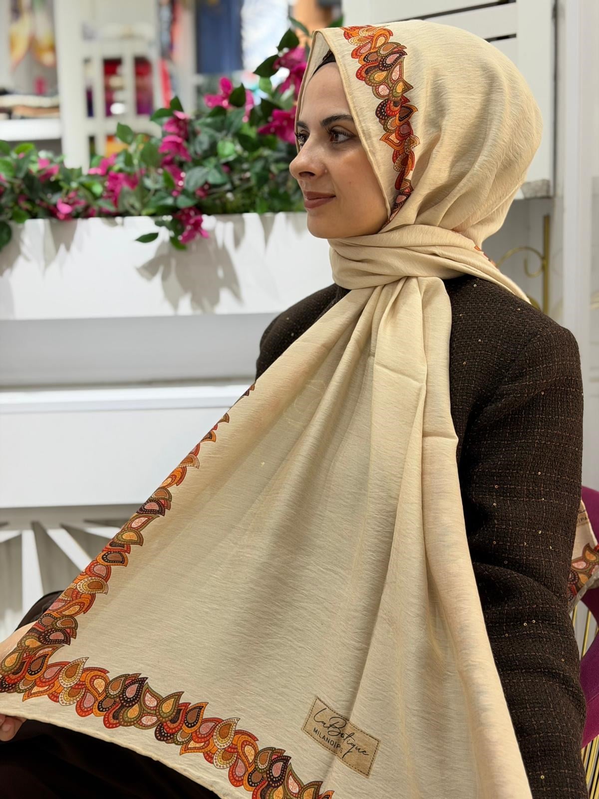 La Boutique Organik Yeni Sezon Şal 2405