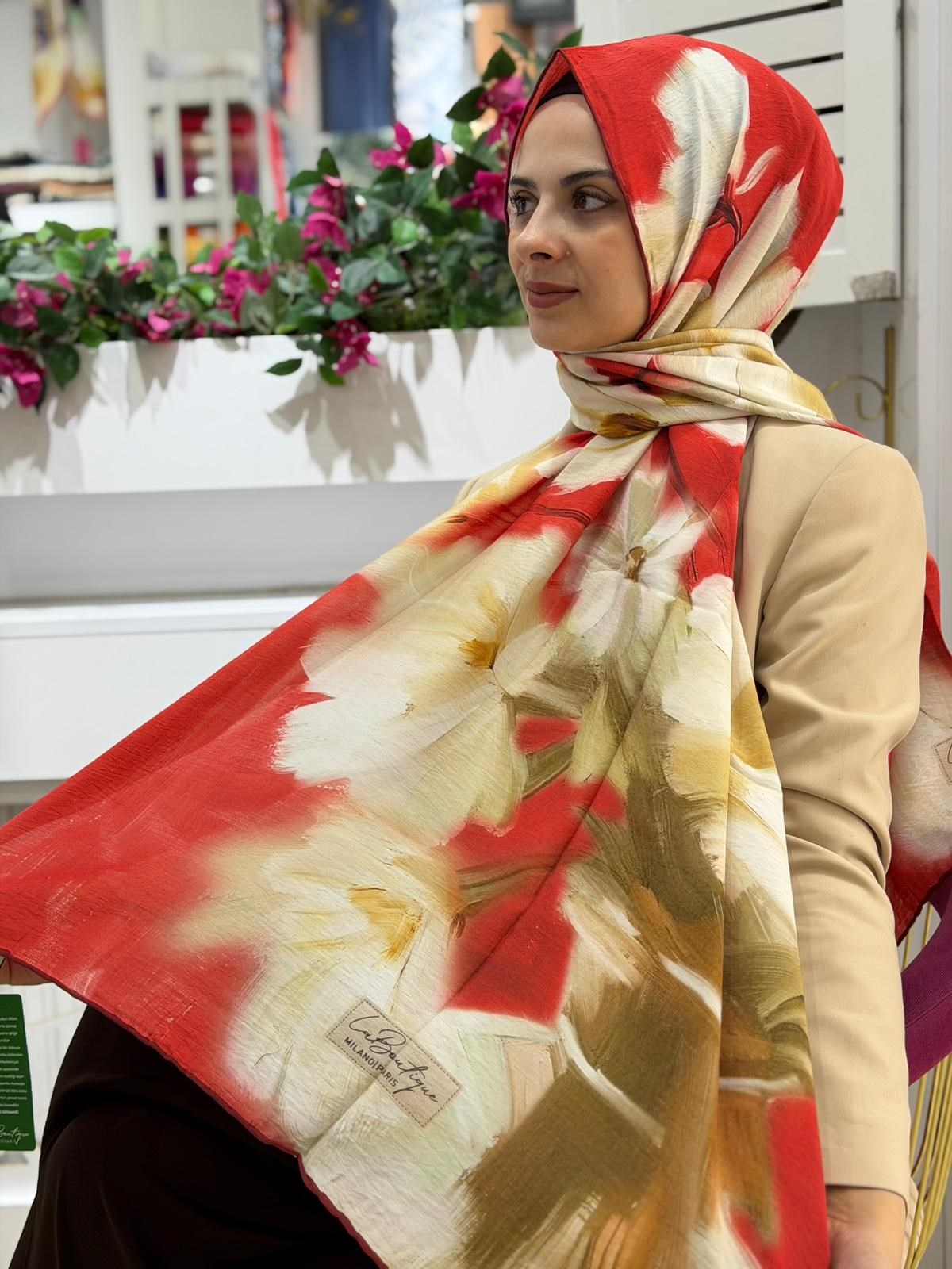 La Boutique Organik Yeni Sezon Şal 2907