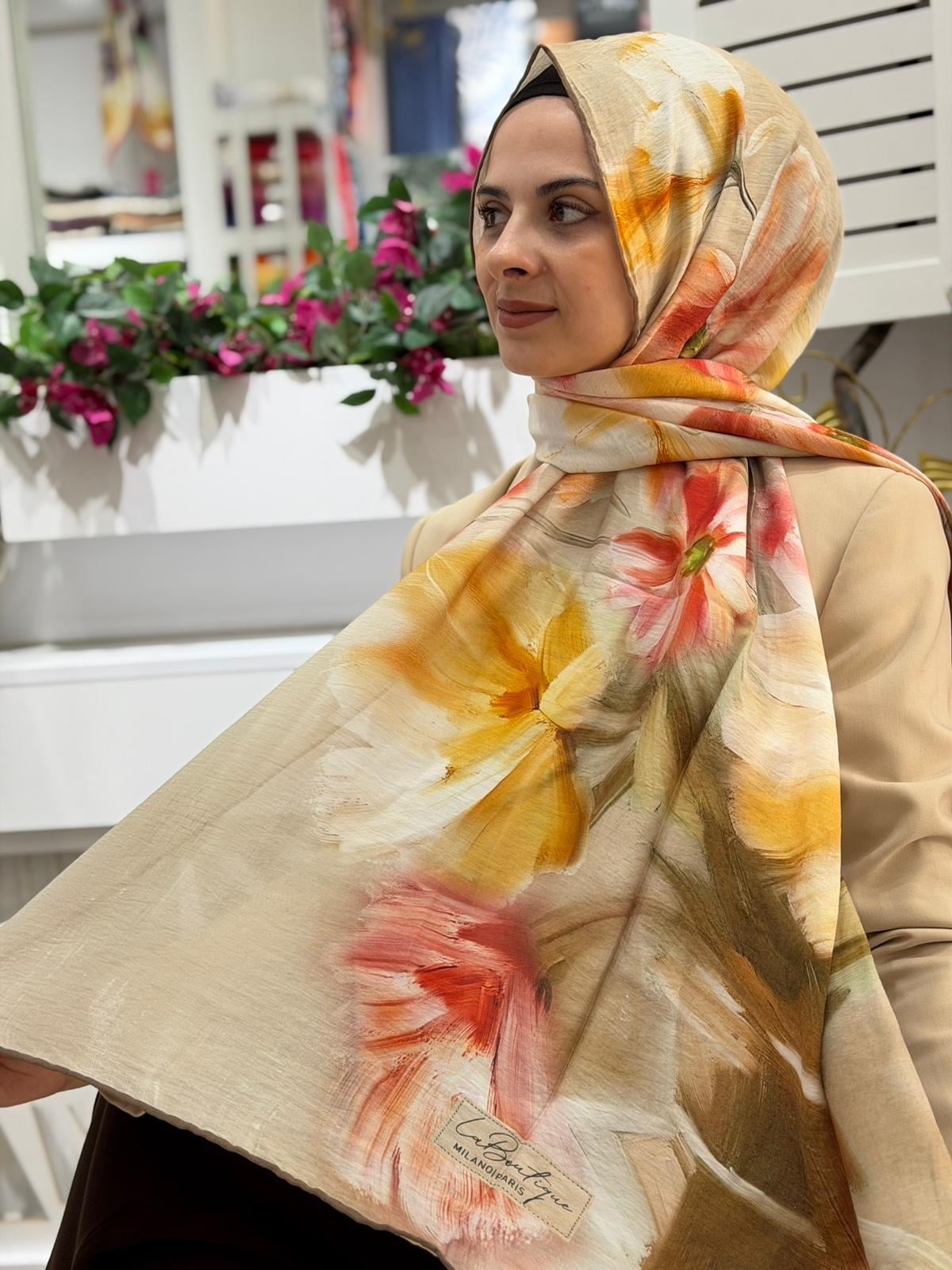 La Boutique Organik Yeni Sezon Şal 2911