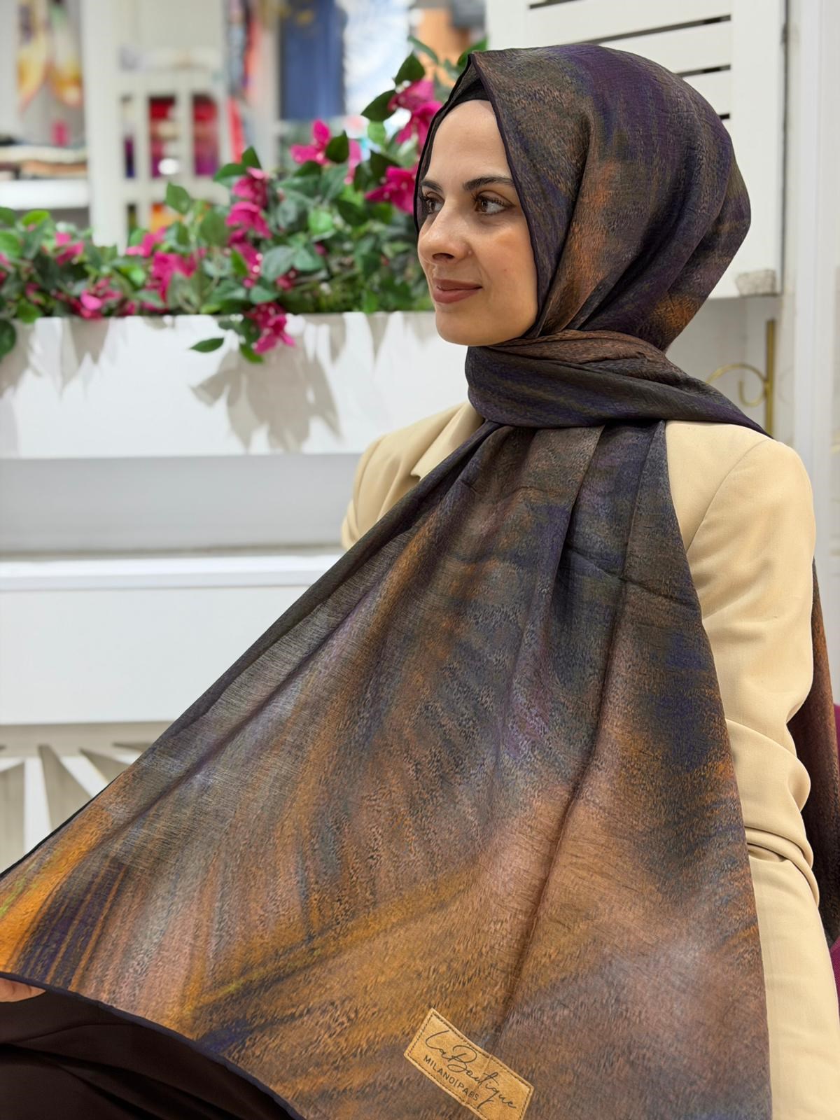 La Boutique Organik Yeni Sezon Şal 4605