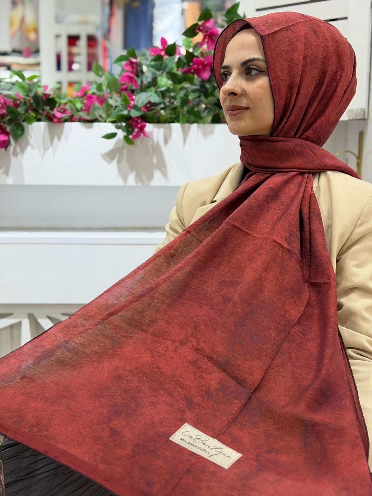 La Boutique Organik Yeni Sezon Şal 4795