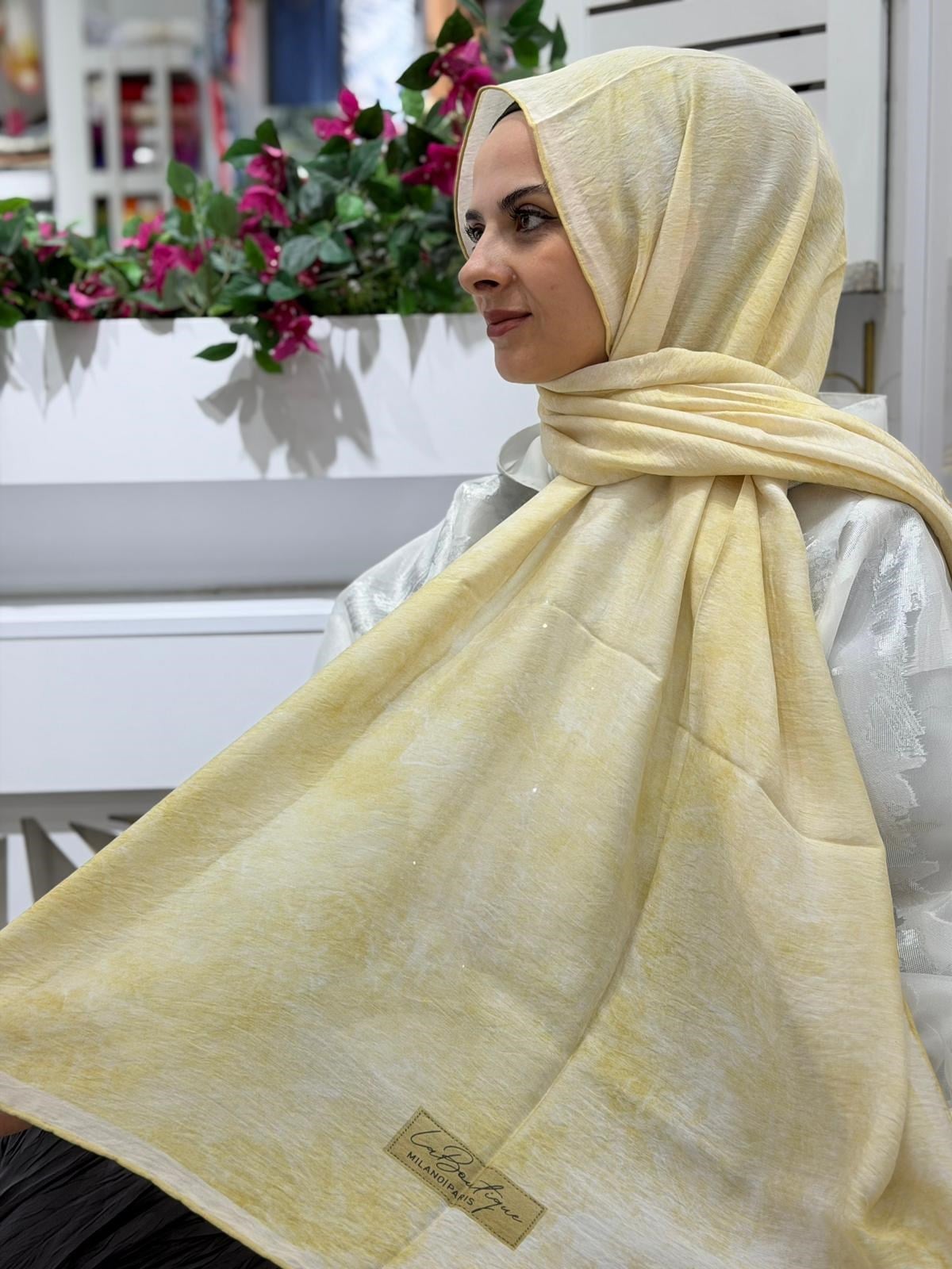 La Boutique Organik Yeni Sezon Şal 7147