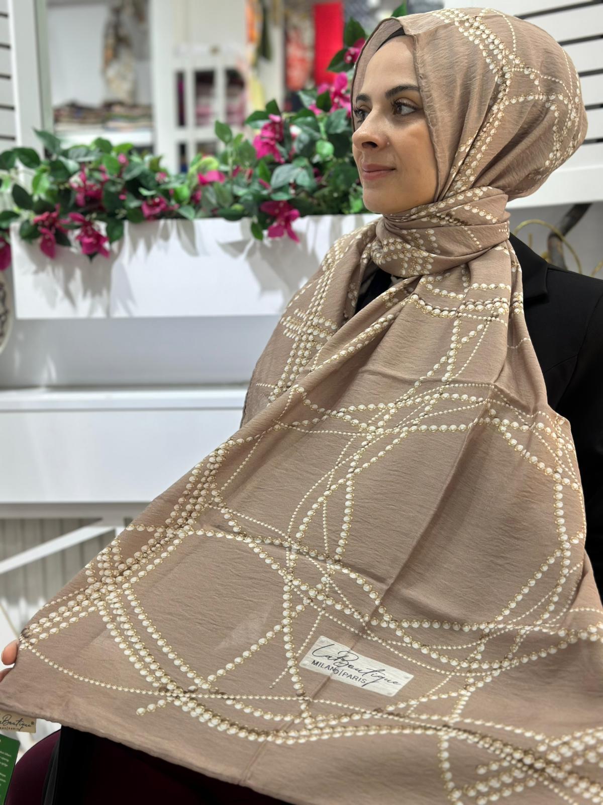 La Boutique Yaz Serinliği Şal 18008-04