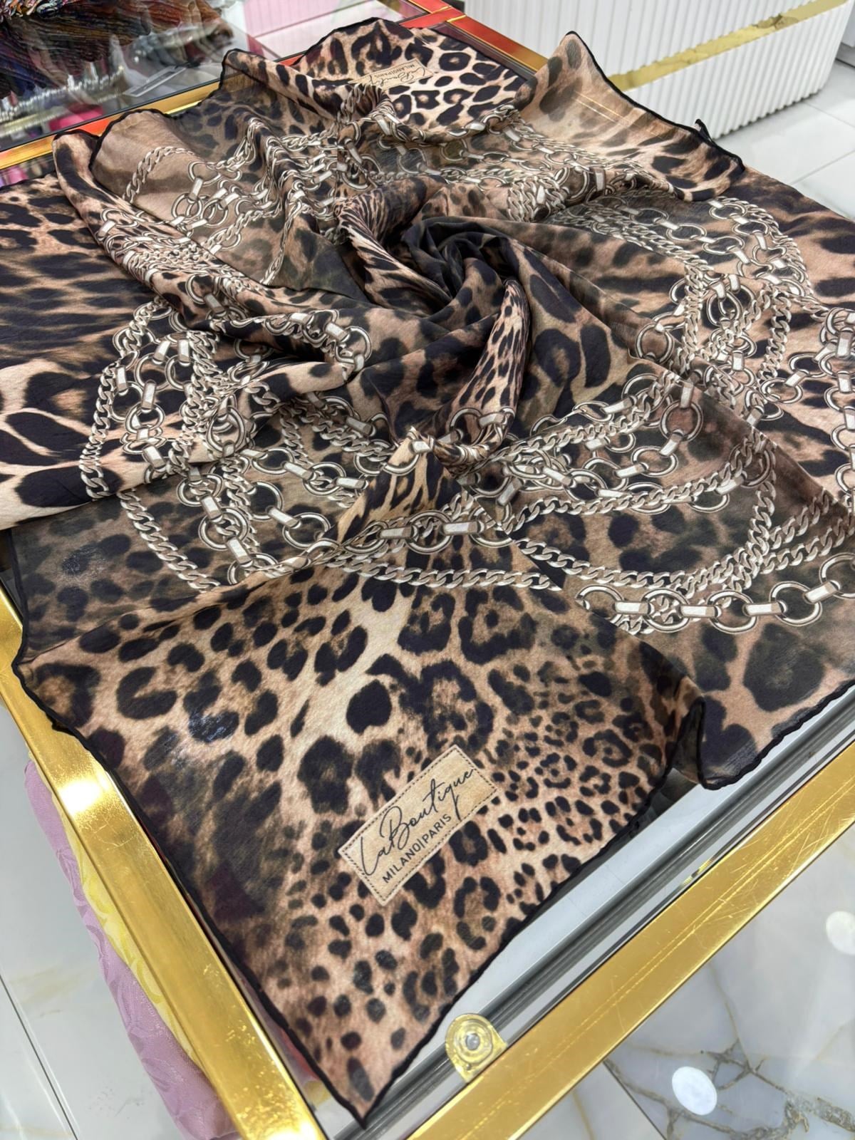 La Boutique Yeni Sezon Güz Yaz Serinliği Eşarp 02