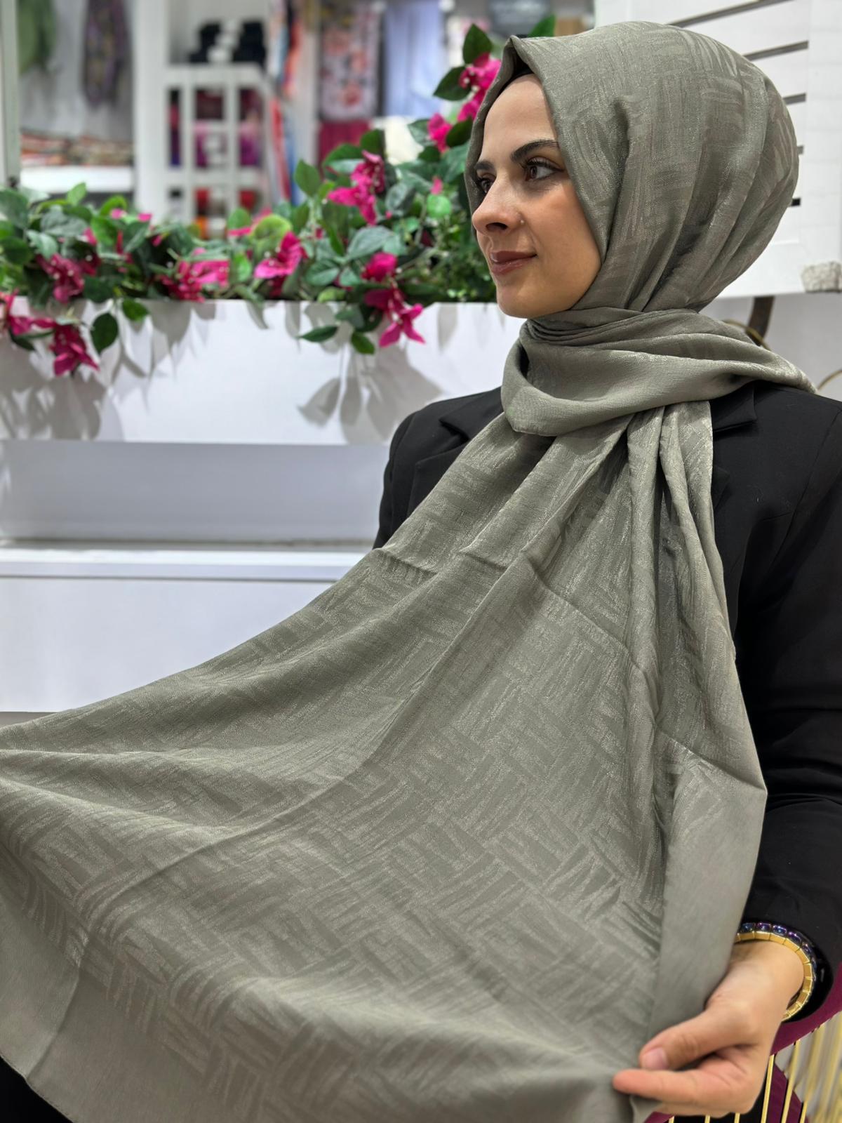 Noura Elisa Naia Şal Küf Rengi