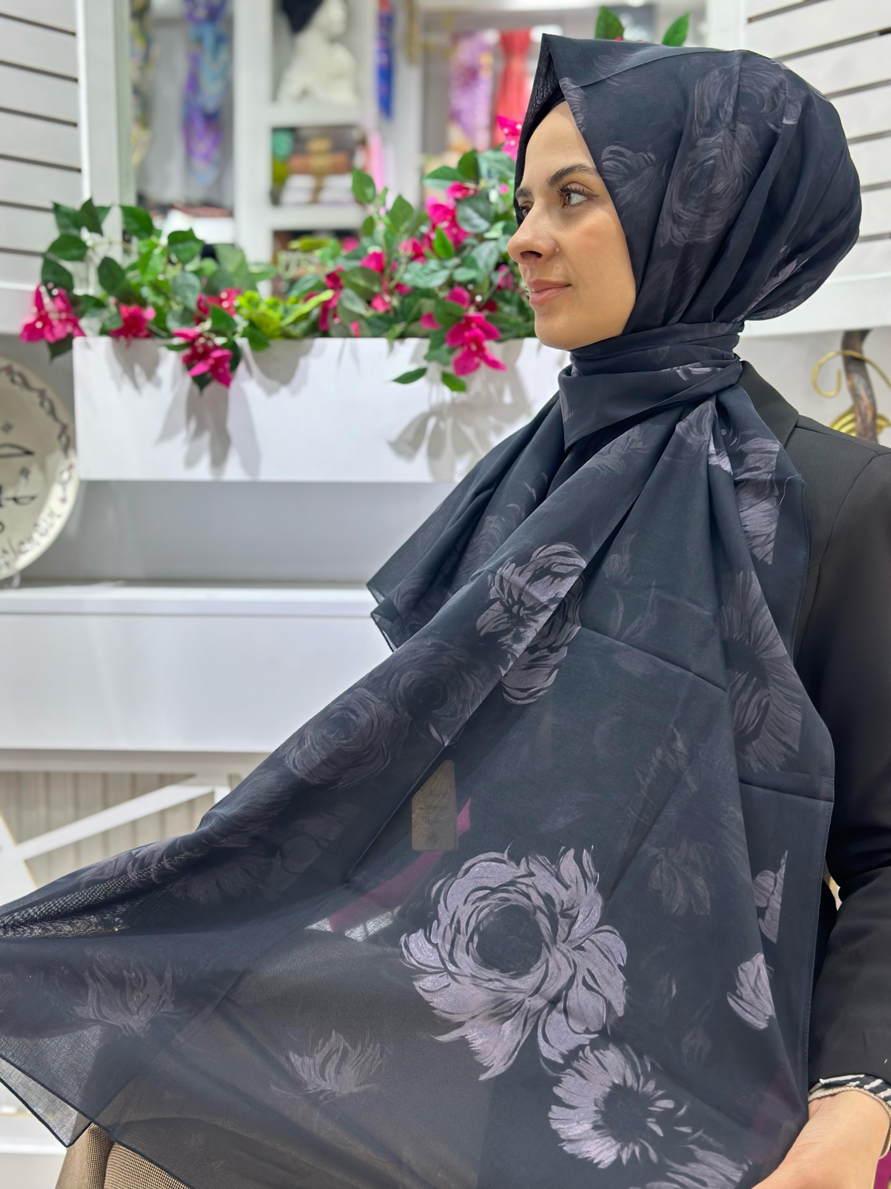 Silk Home Desenli Şal 03