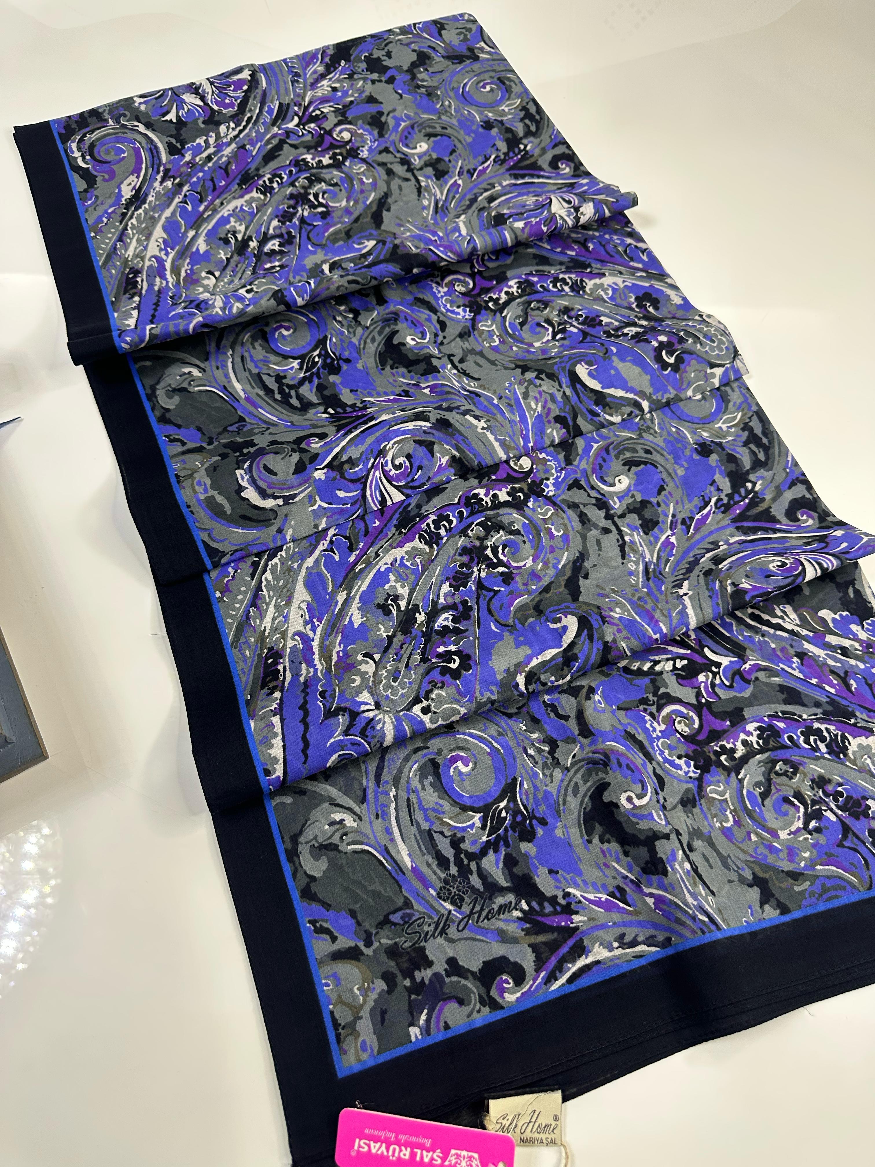 Silk Home Desenli Şal 05