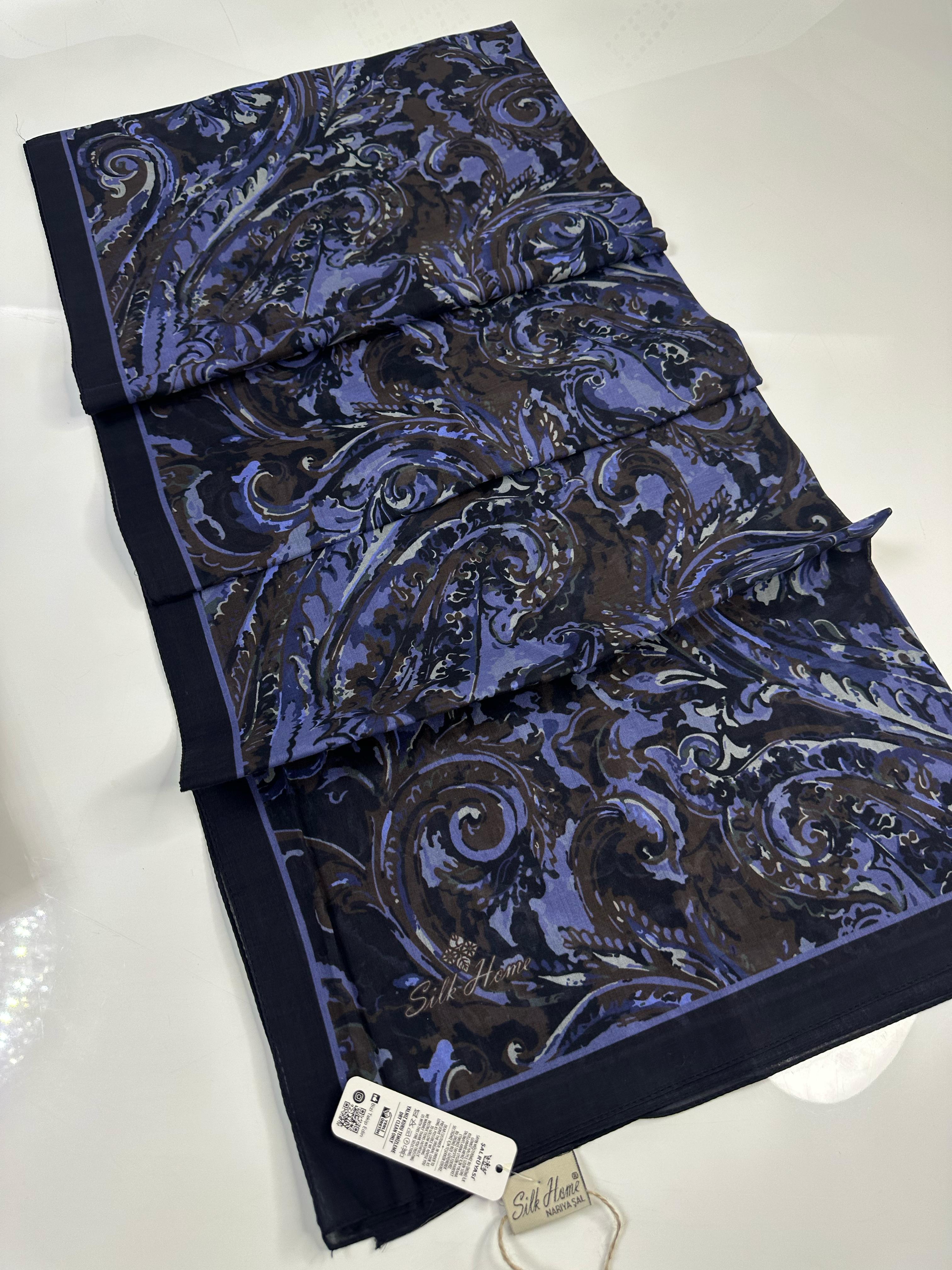 Silk Home Desenli Şal 06
