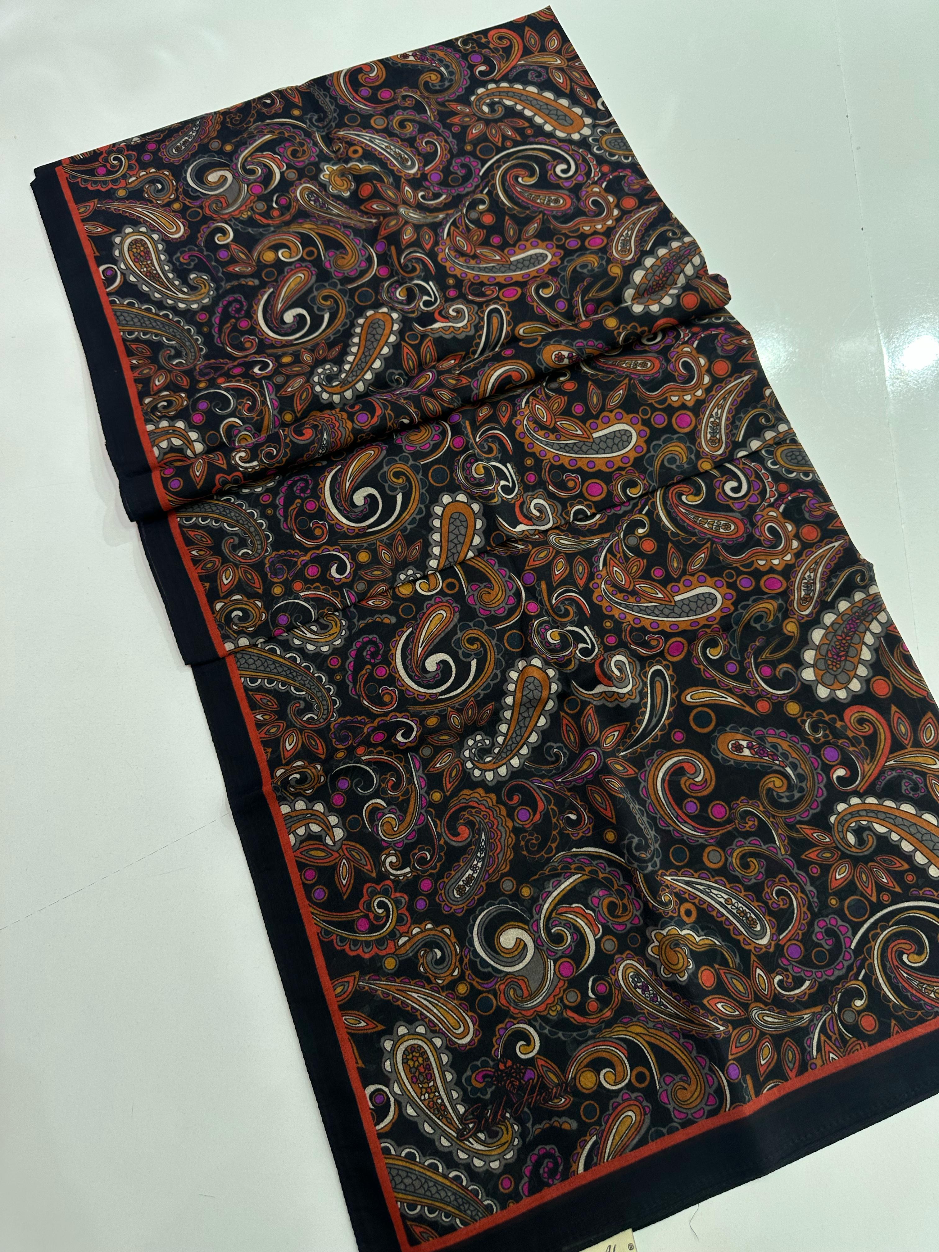 Silk Home Desenli Şal 07