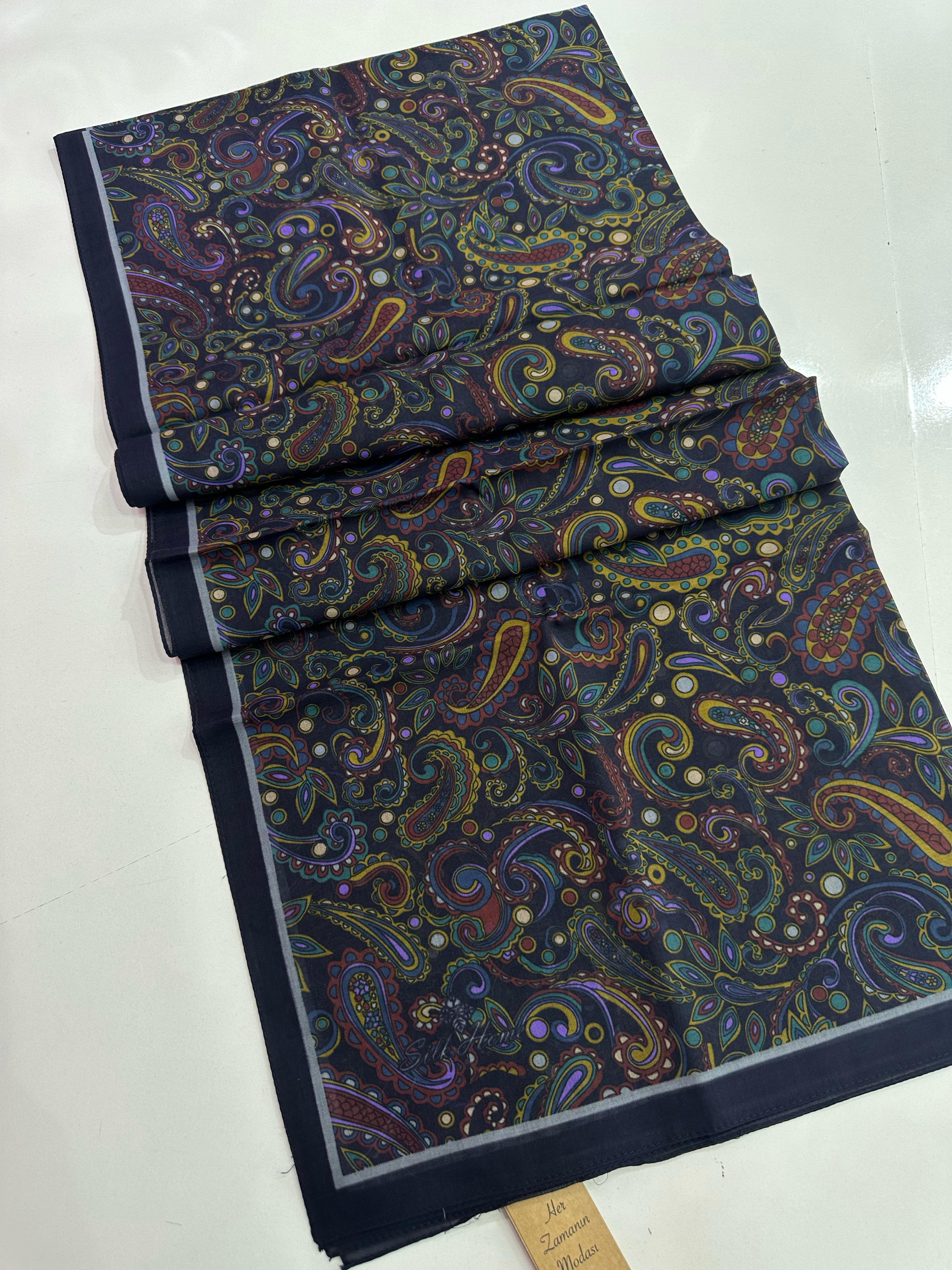Silk Home Desenli Şal 13