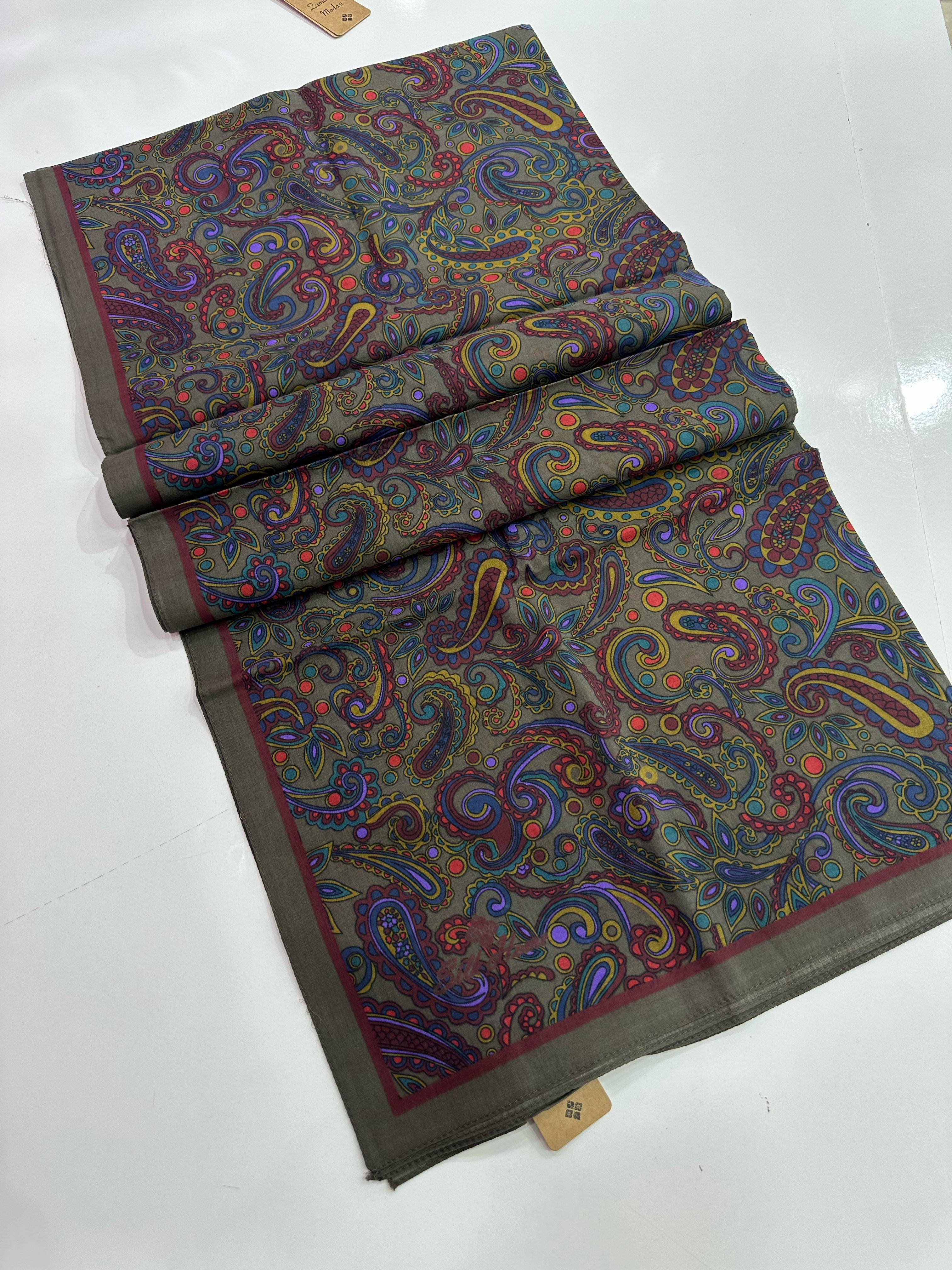 Silk Home Desenli Şal 14
