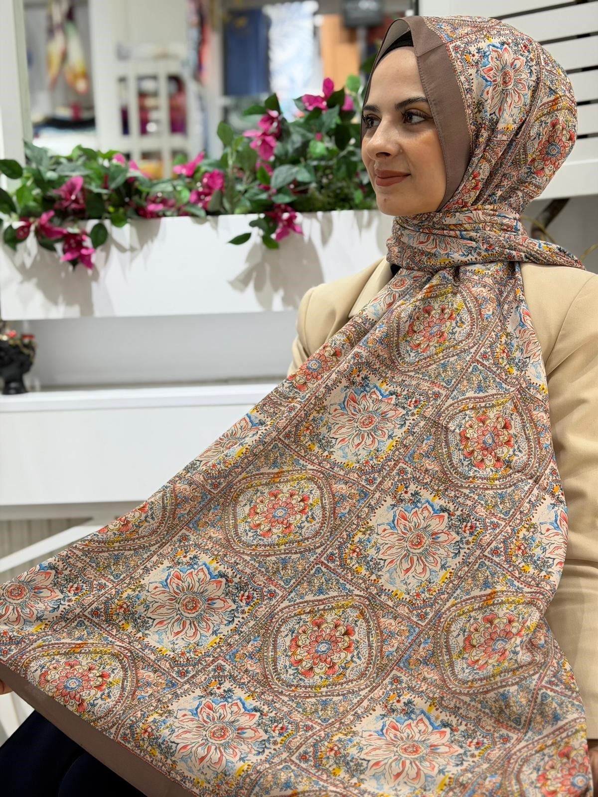 Siyane Bursa Mozaik Desen 02