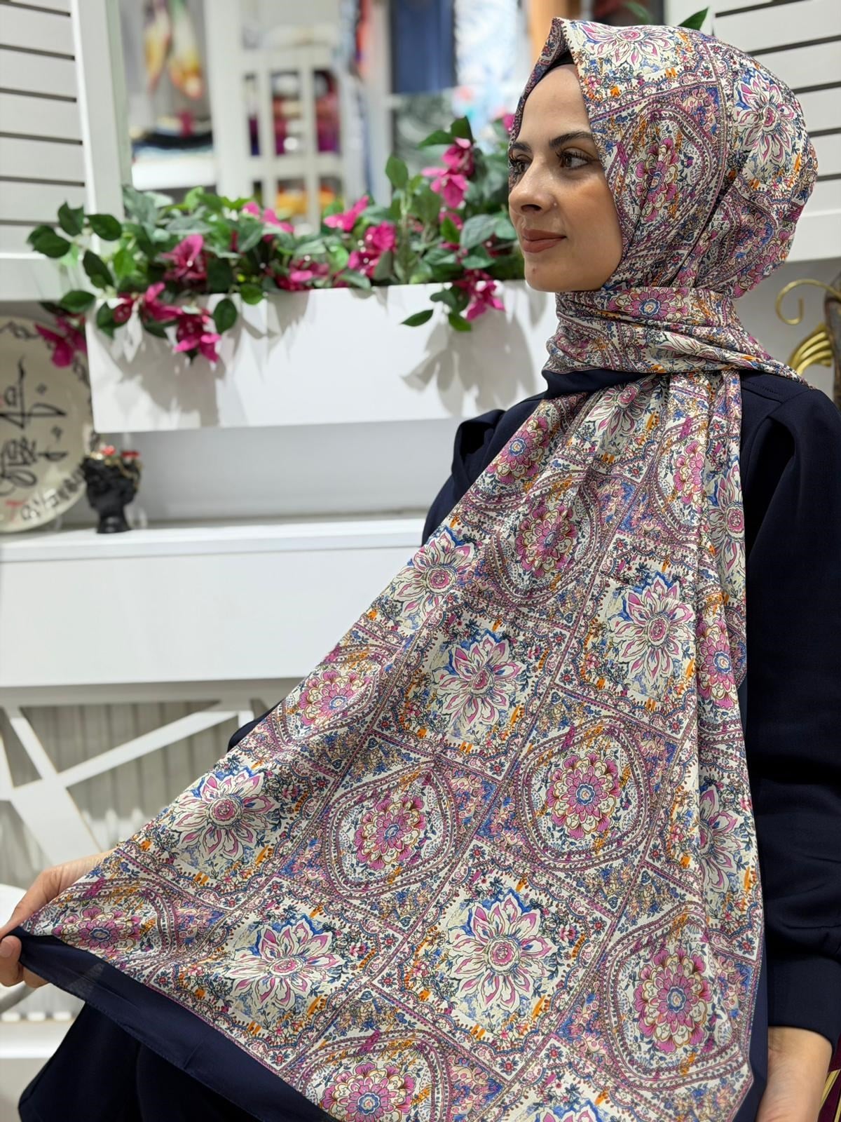 Siyane Bursa Mozaik Desen 03