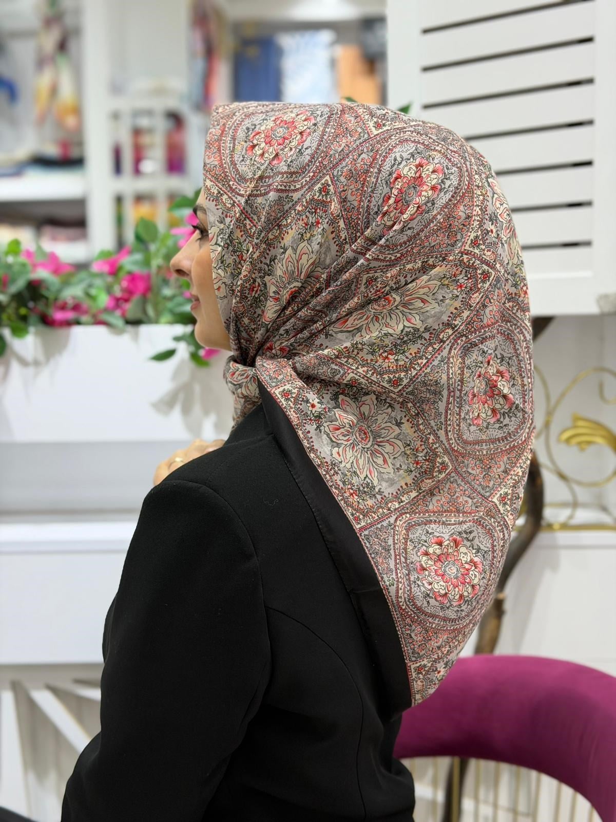 Siyane Bursa Mozaik Desen 03