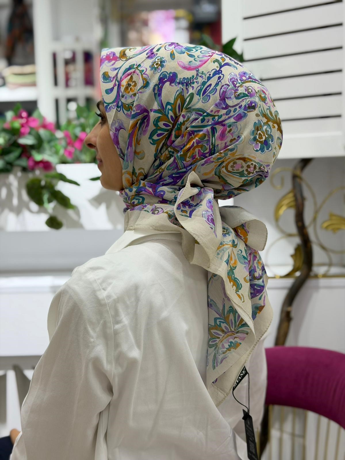 Siyane Cupra Eşarp 09
