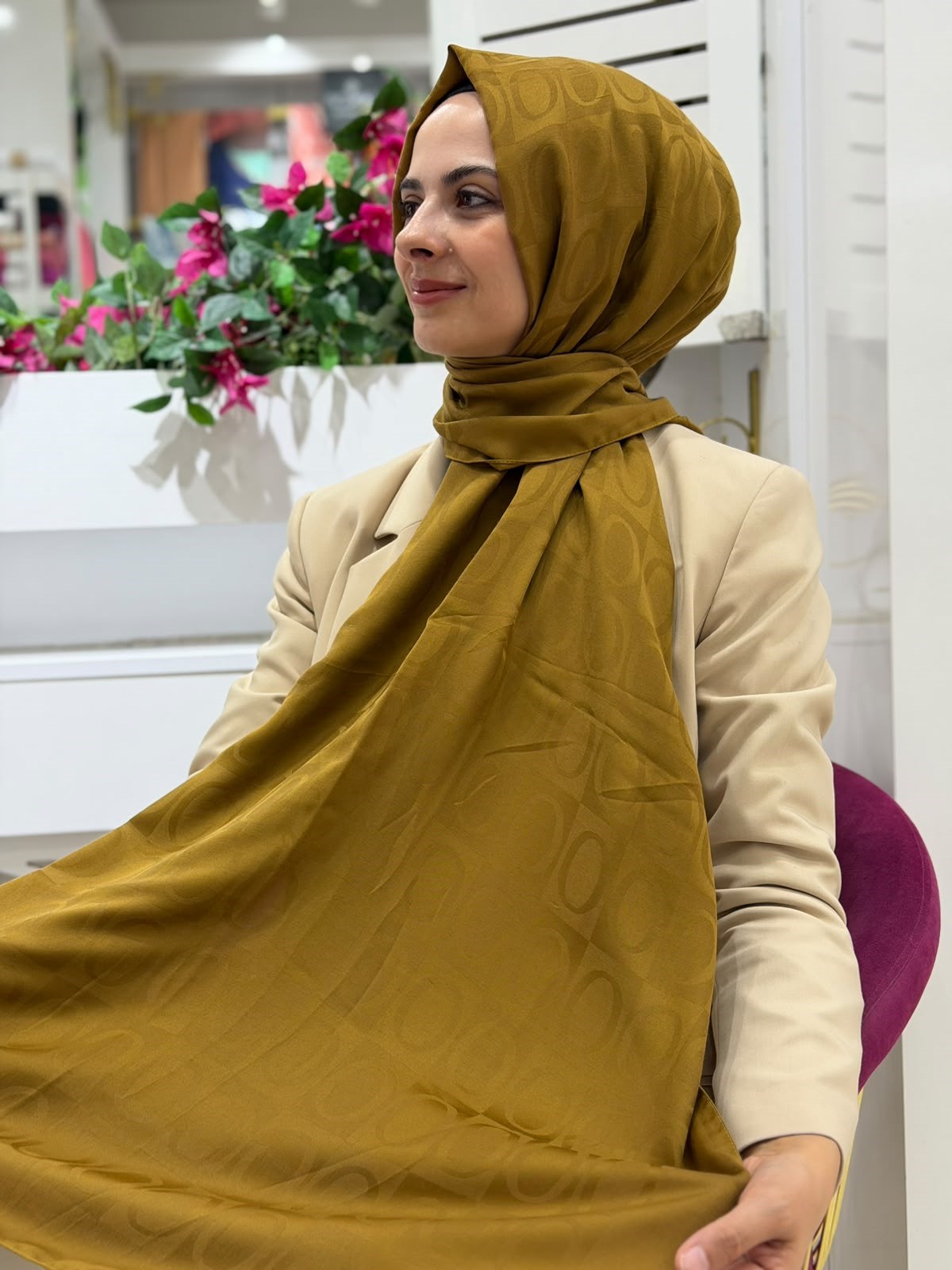 Siyane Havai Jakarlı Şal 04