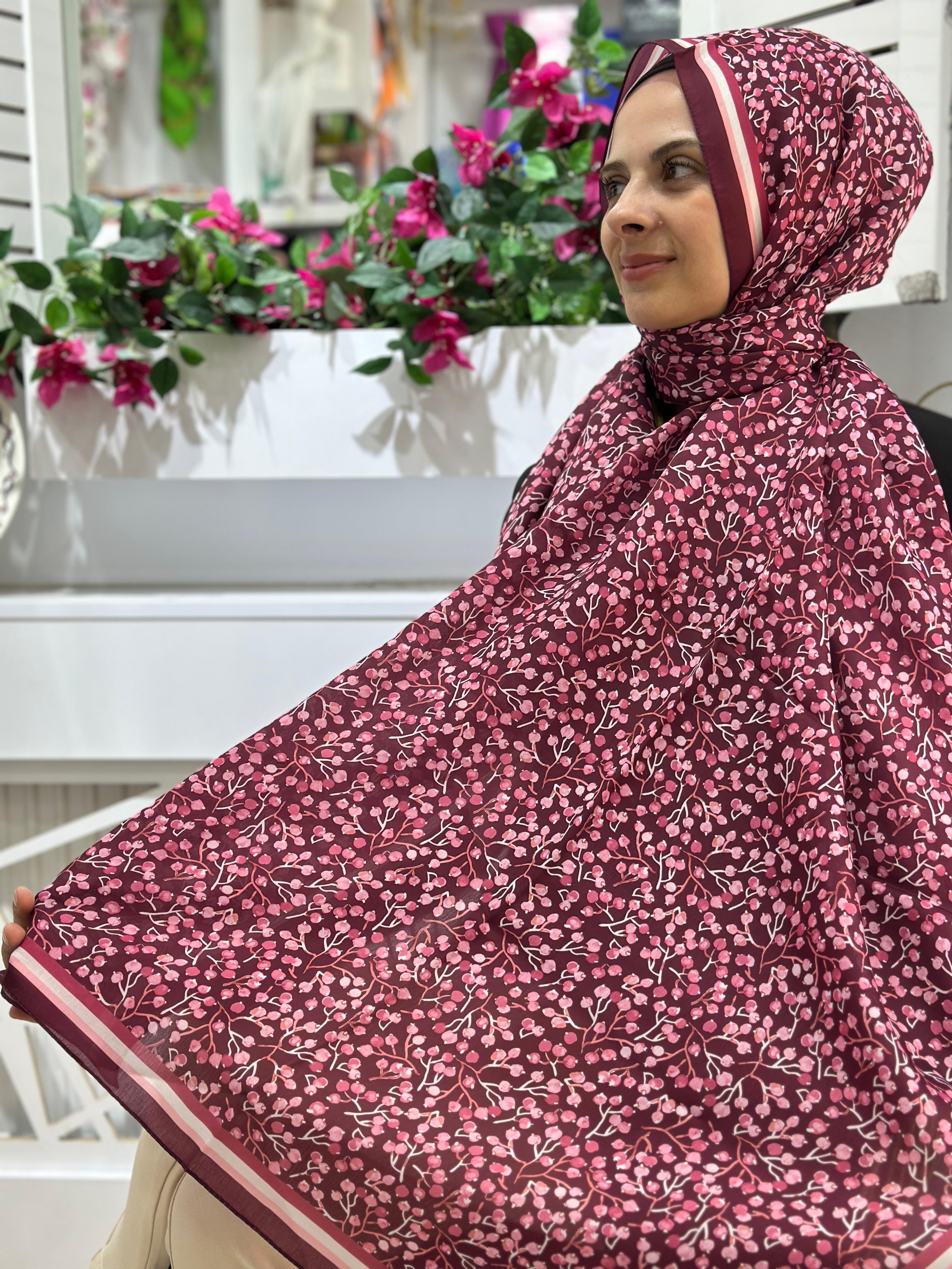 Siyane Kızılcık Şerbeti Vual Şal 07